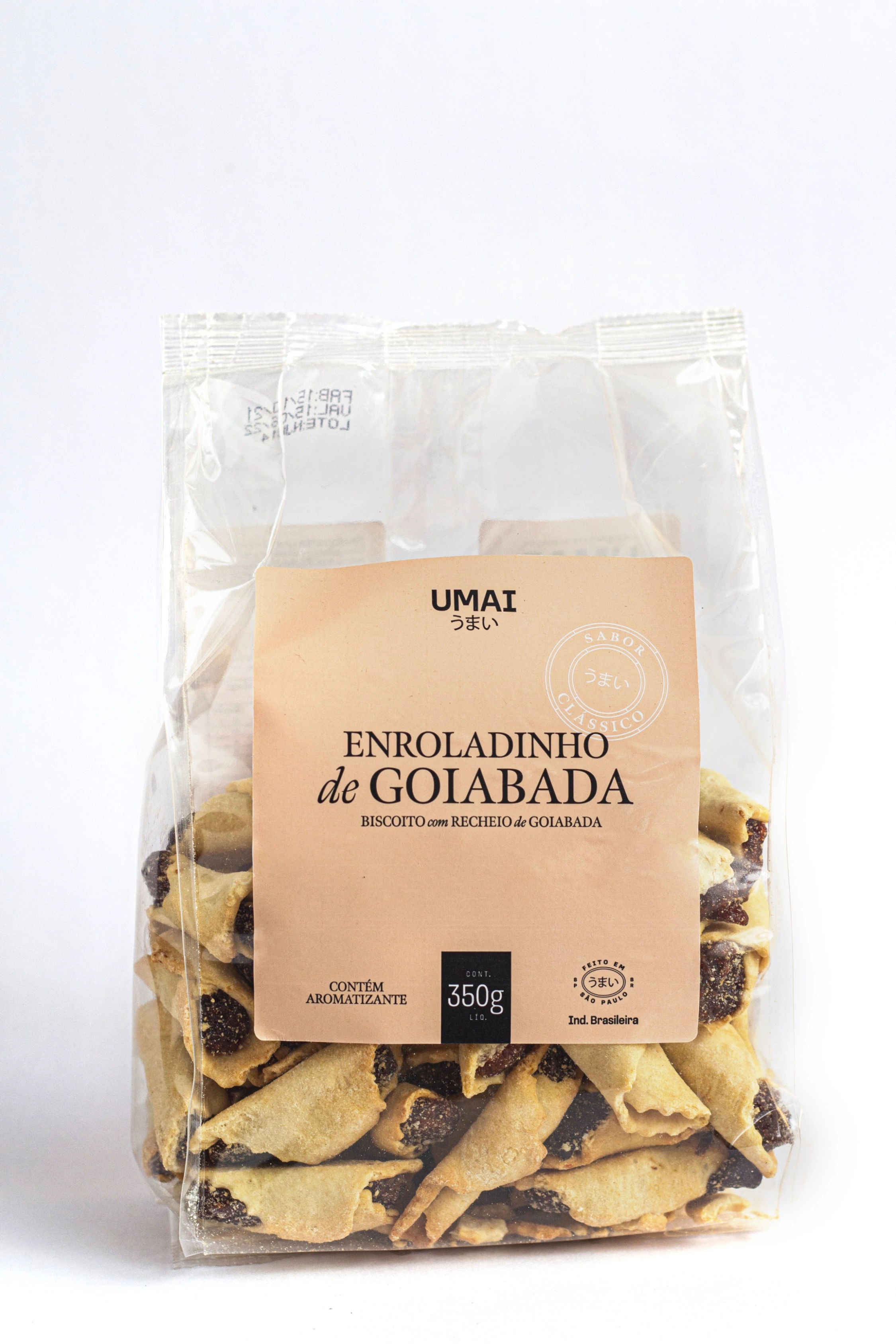 Bisc Umai Enroladinho Goiabada 350g