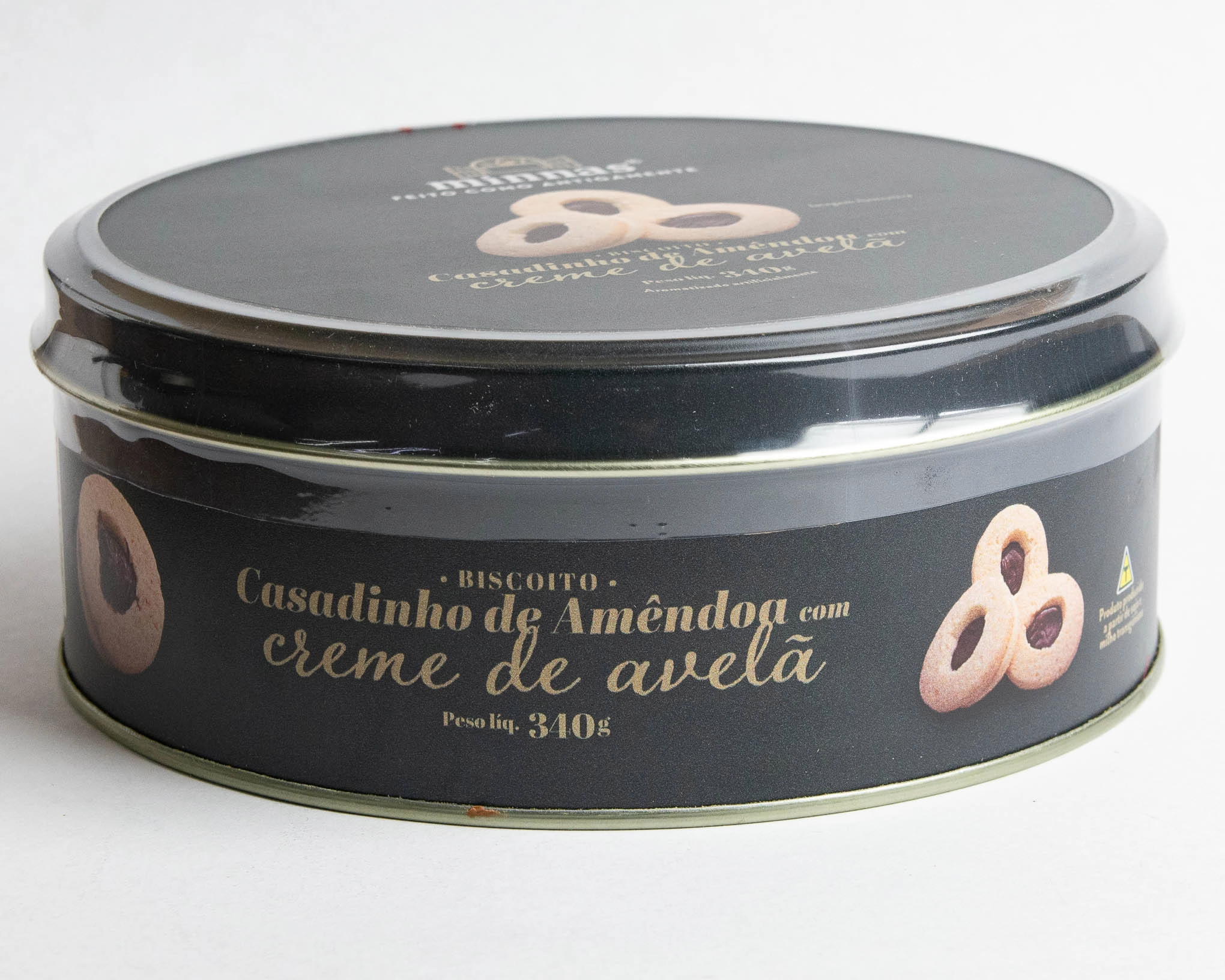 Bisc Casado De Amendoa Cr Avela Minnas 340g