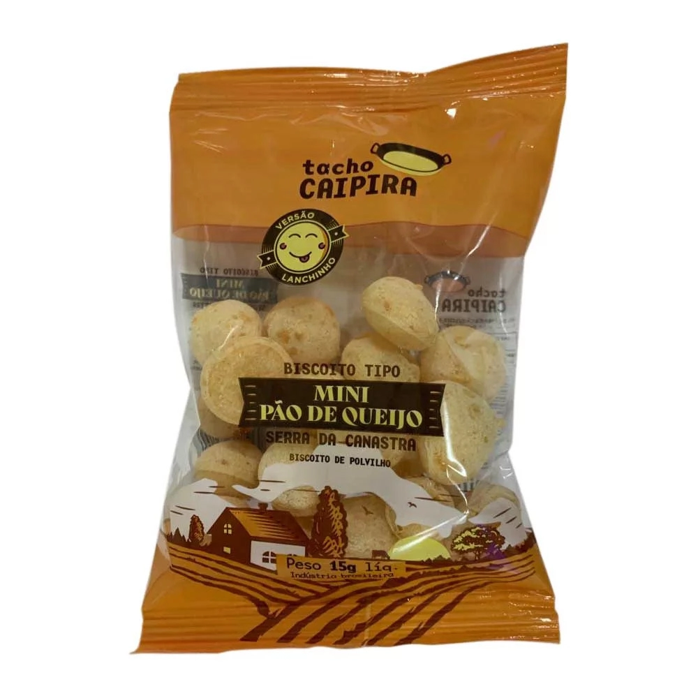 Mini Pao De Queijo Tacho Caipira 15g