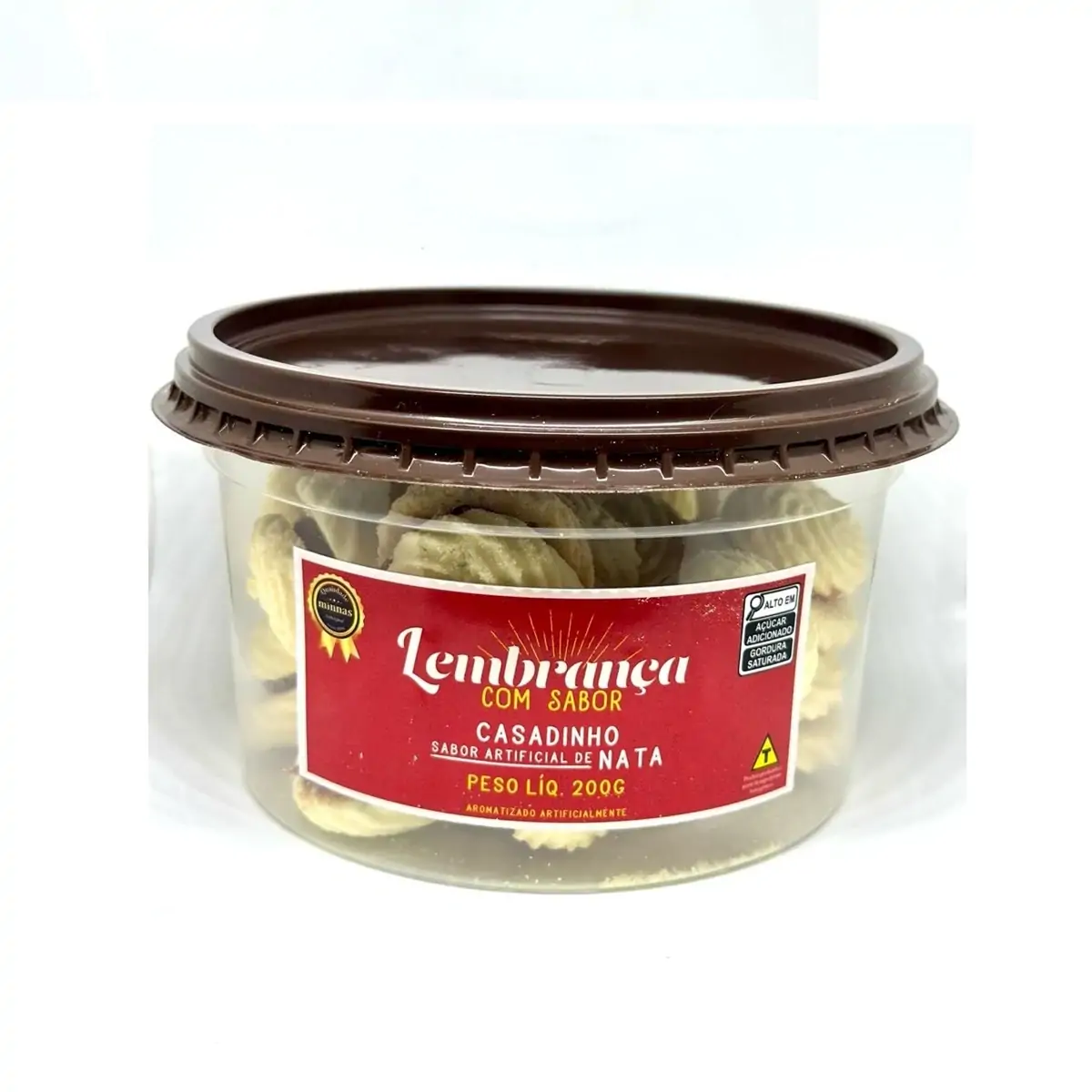 Biscoito Lembrança Com Sabor Casadinho Nata 200g