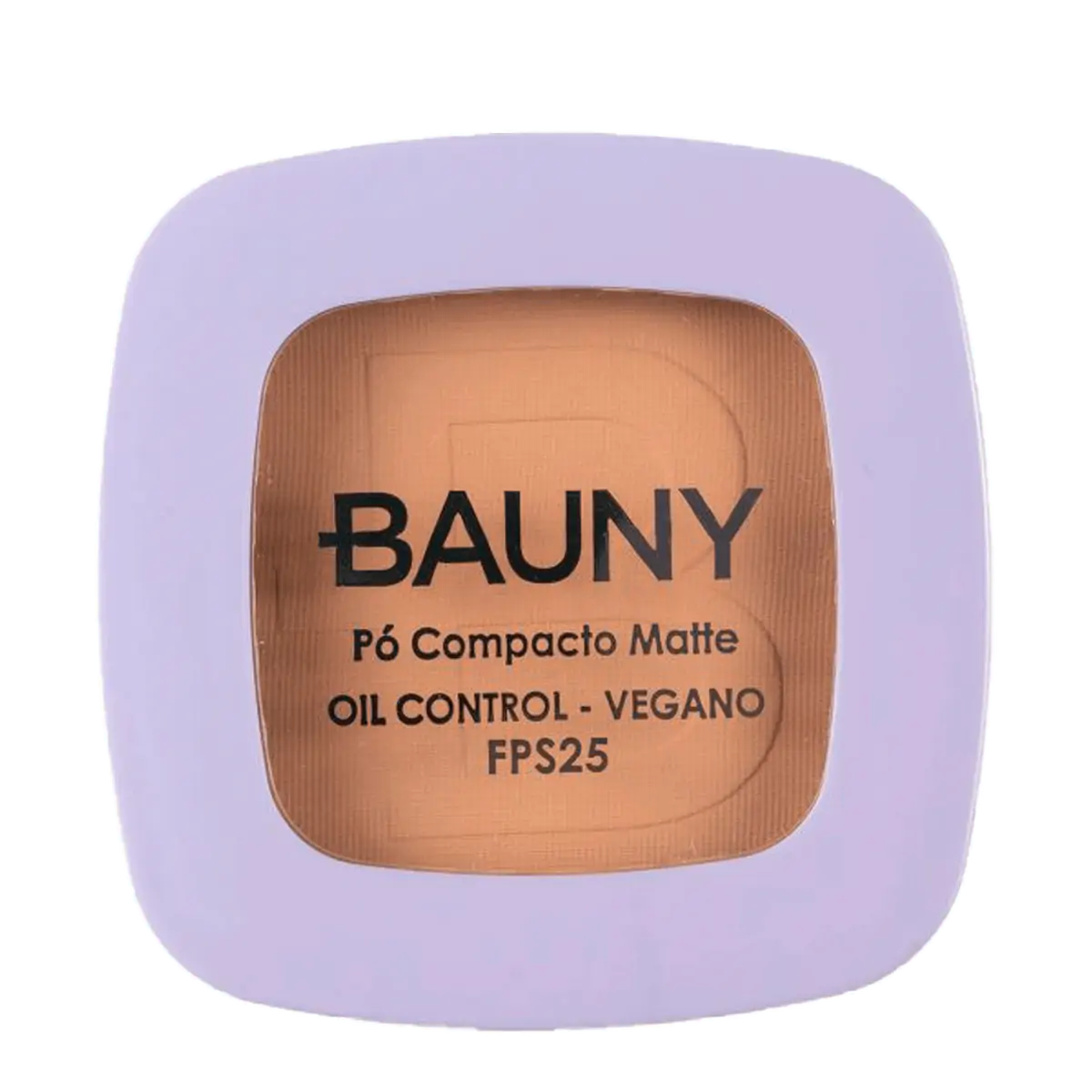 Pó Compacto Matte Fps25 Cor N 60 Bauny