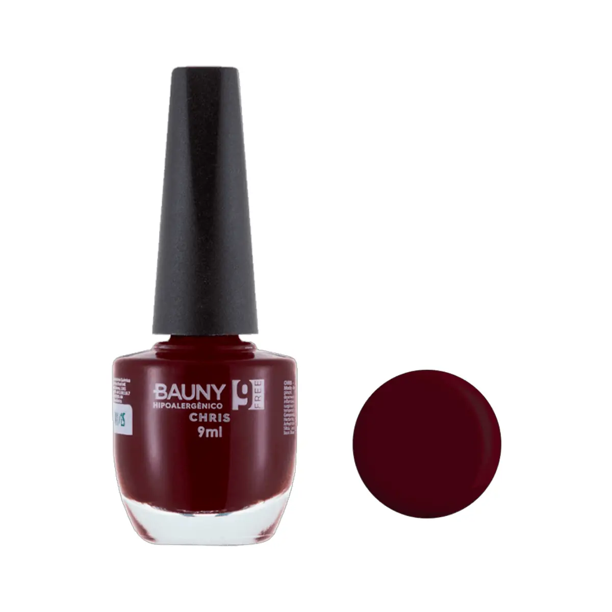 Esmalte Cremoso 9free Cor Chris Bauny 9ml