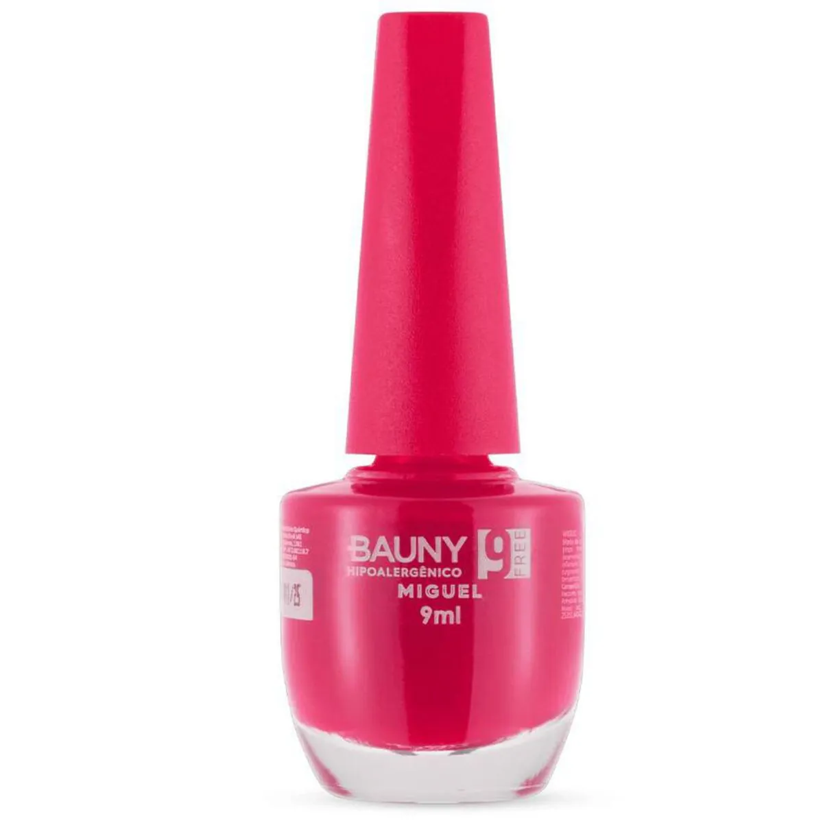 Esmalte Cremoso 9free Hipoalergênico Cor Miguel Bauny 9ml