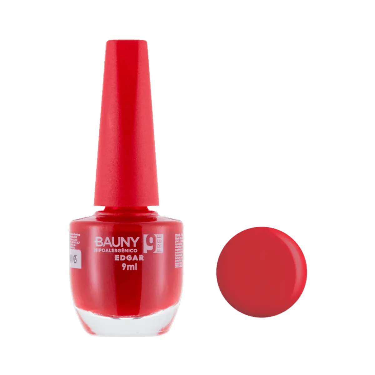 Esmalte Cremoso 9free Cor Edgar Bauny 9ml