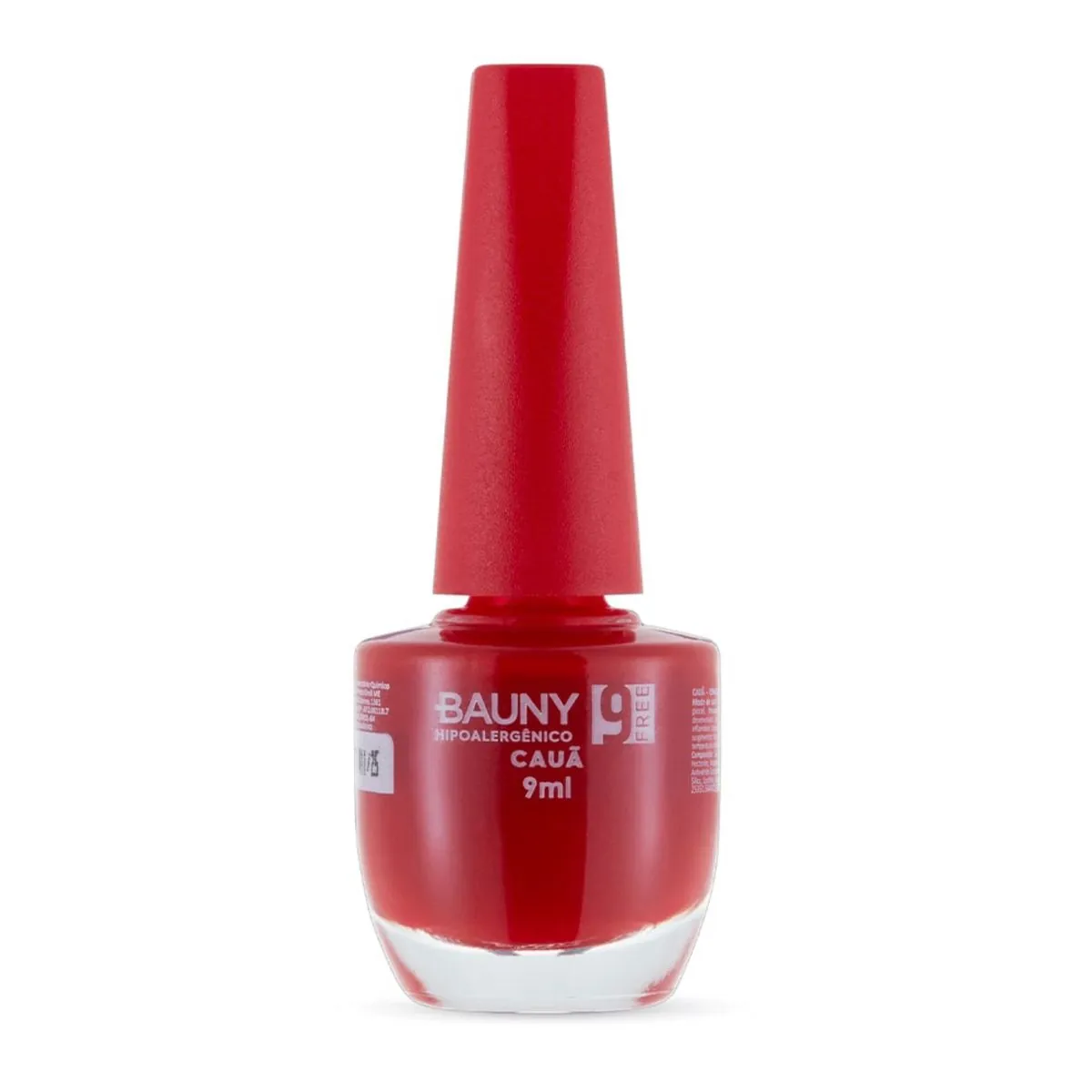 Esmalte Cremoso 9free Hipoalergênico Cor Cauã Bauny 9ml