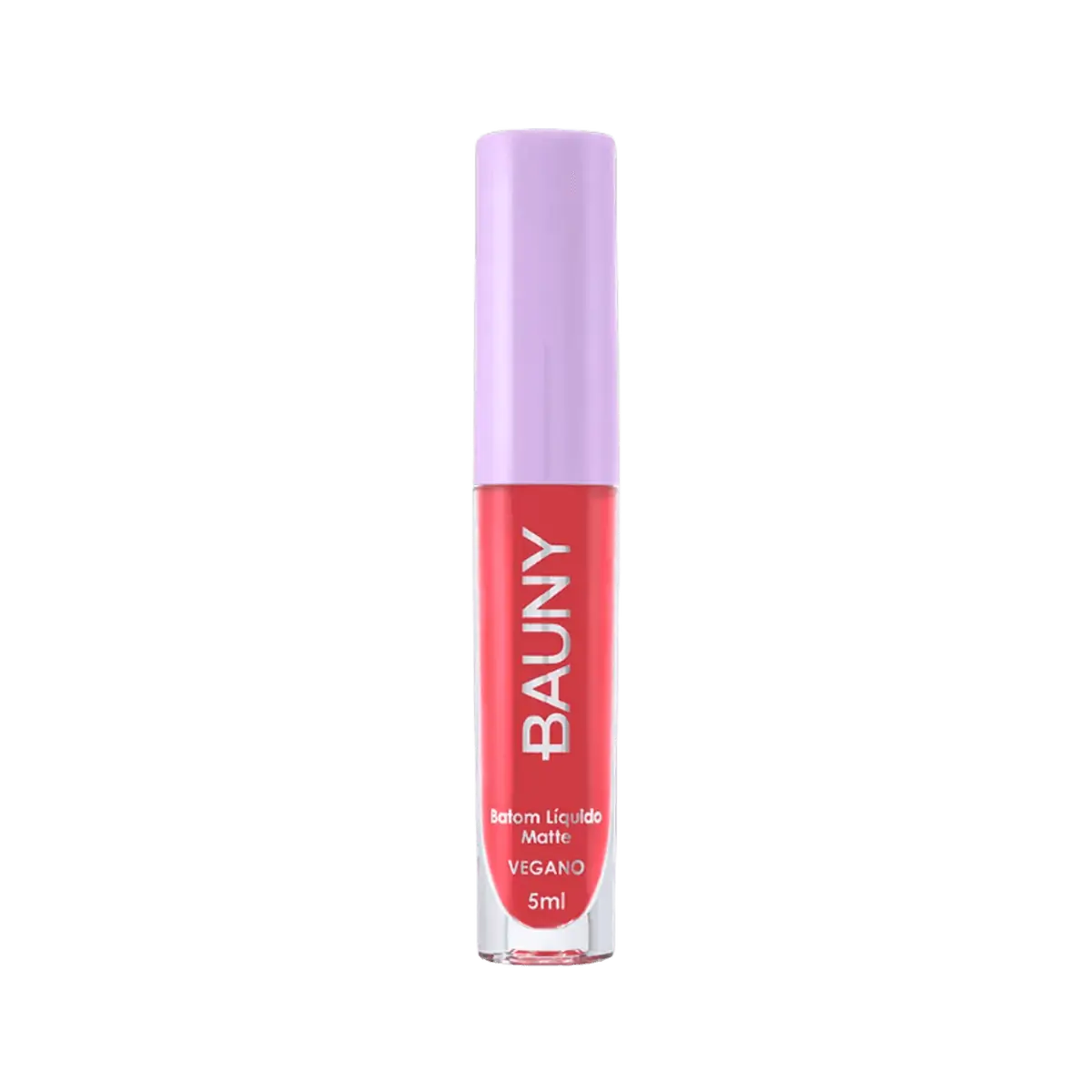 Batom Liquido 5ml Cor 100 Bauny Cosmeticos