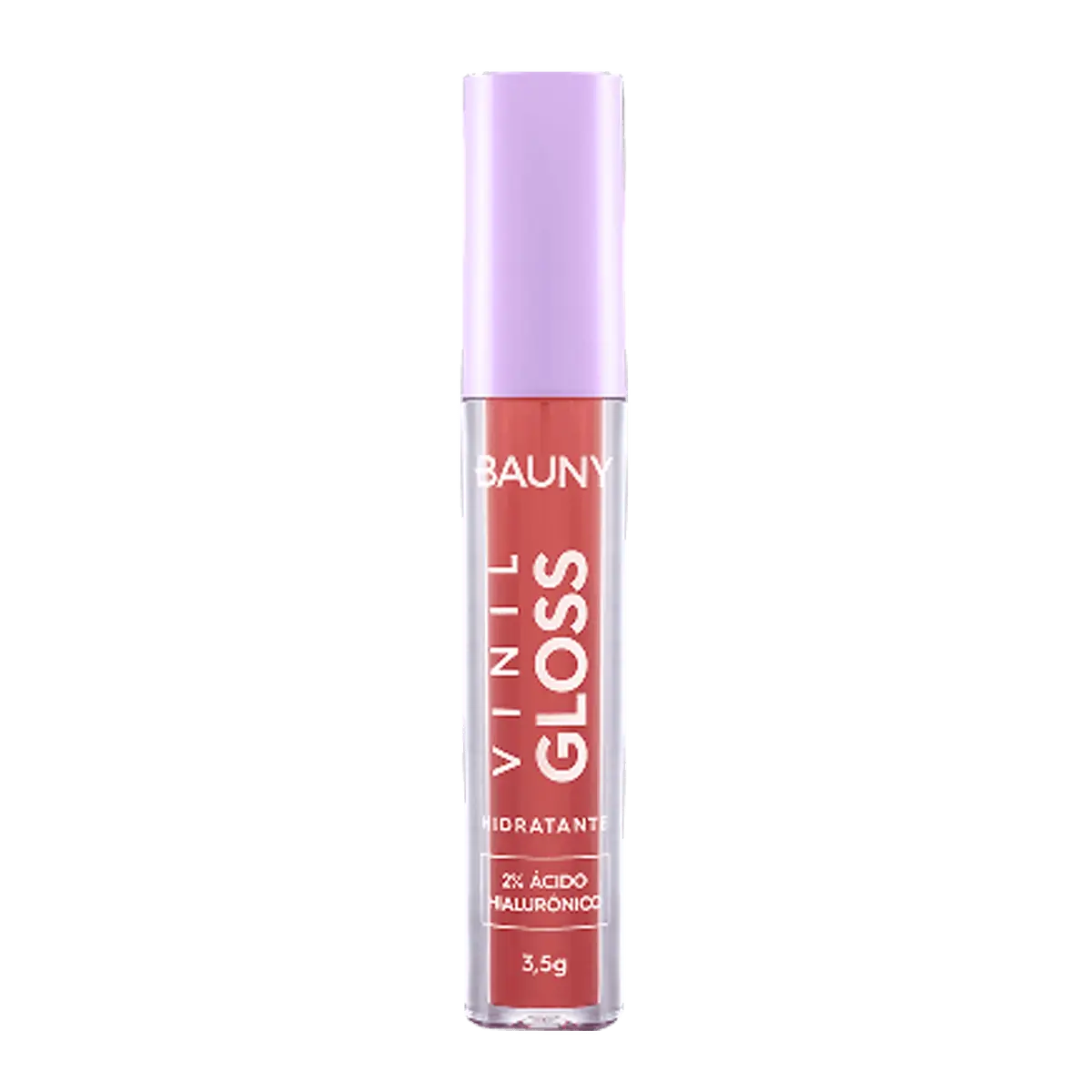 Gloss Labial Bauny Vinil Malva Frio Be Brave 4ml