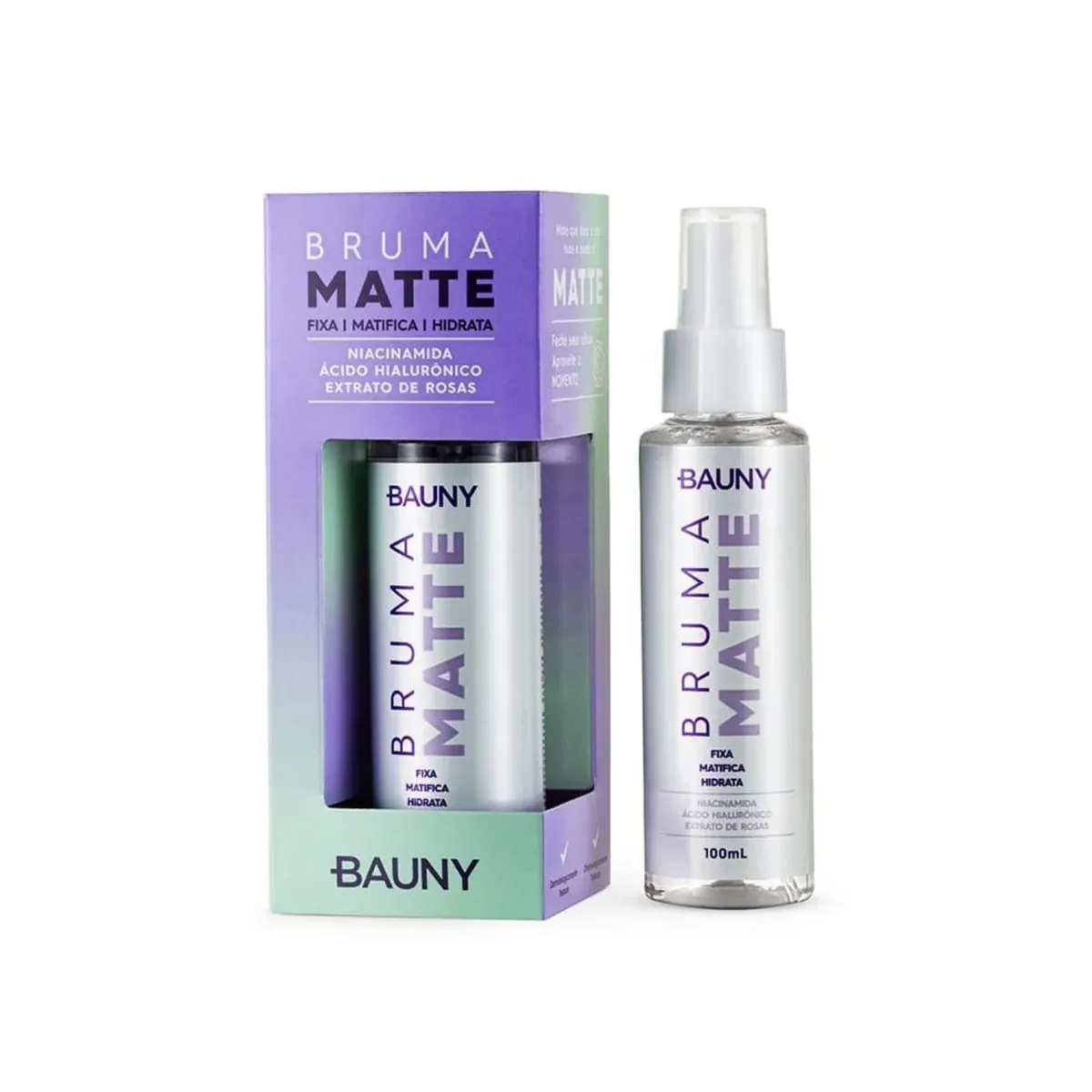 Bruma Facial Bauny Matte 100ml