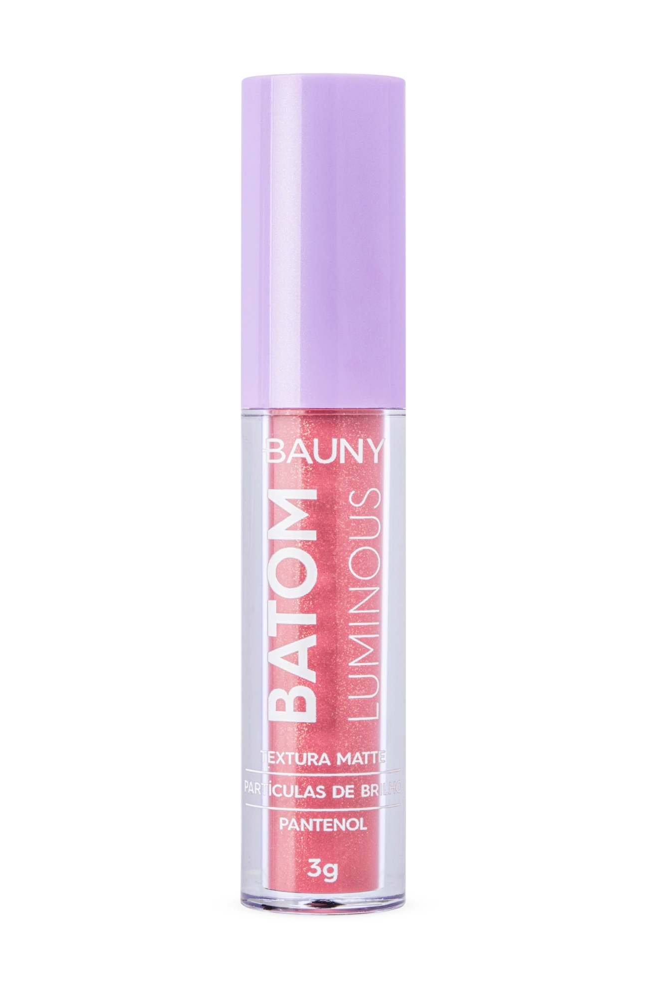 Batom Sombra Liq Bauny Candy Luminous