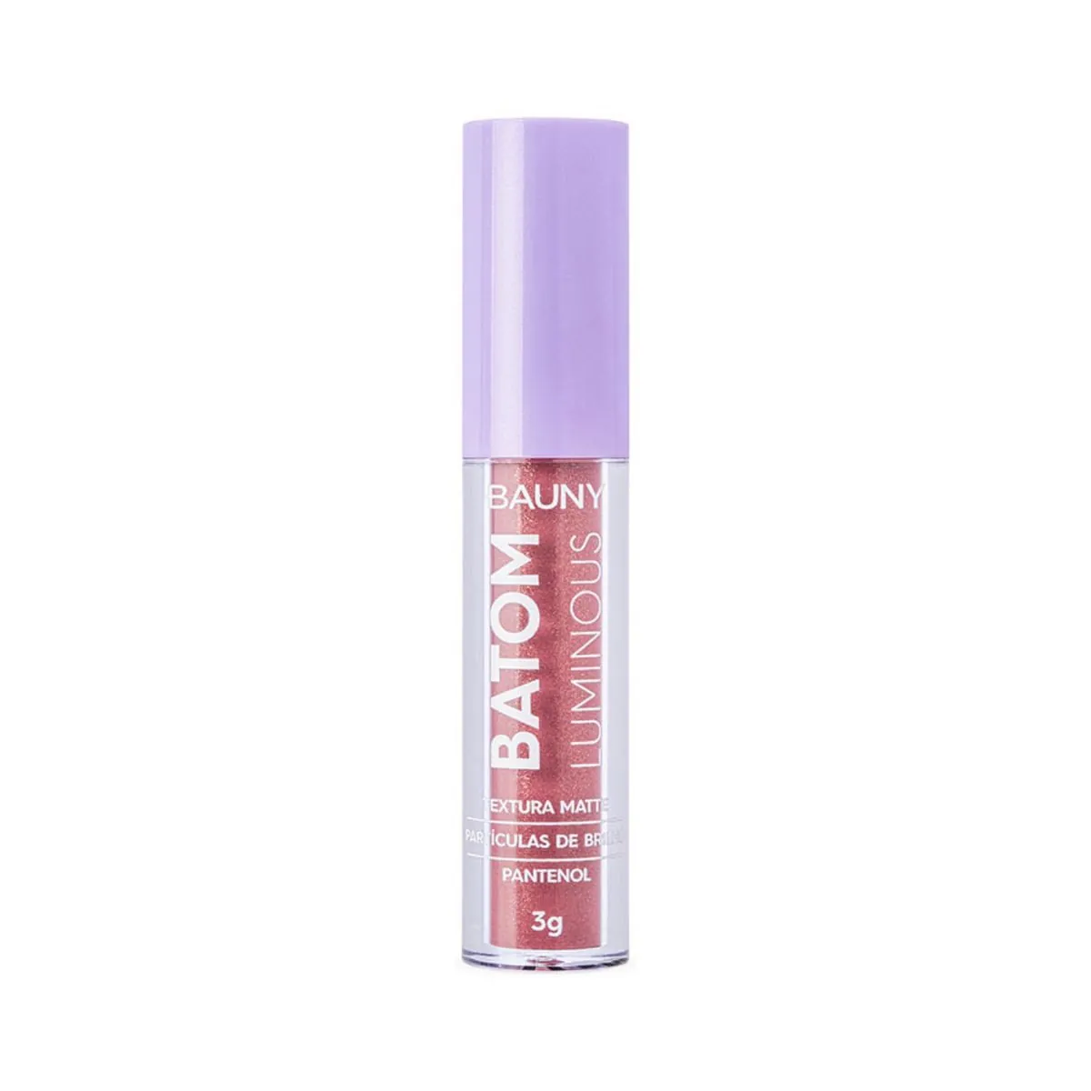 Batom Liquido Bauny Classic Luminous 3g