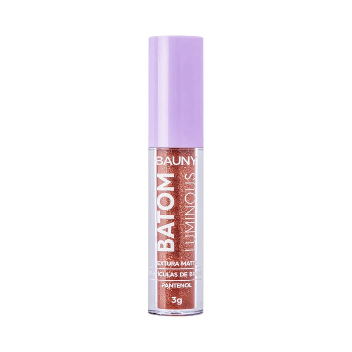 Batom Liquido Bauny Soul Luminous 3g