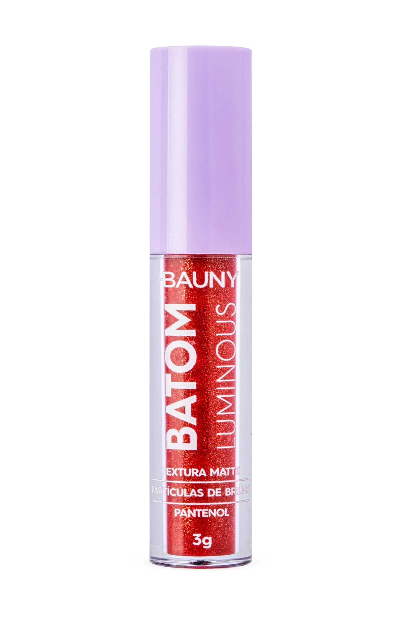 Batom Sombra Liq Bauny Cherry Luminous