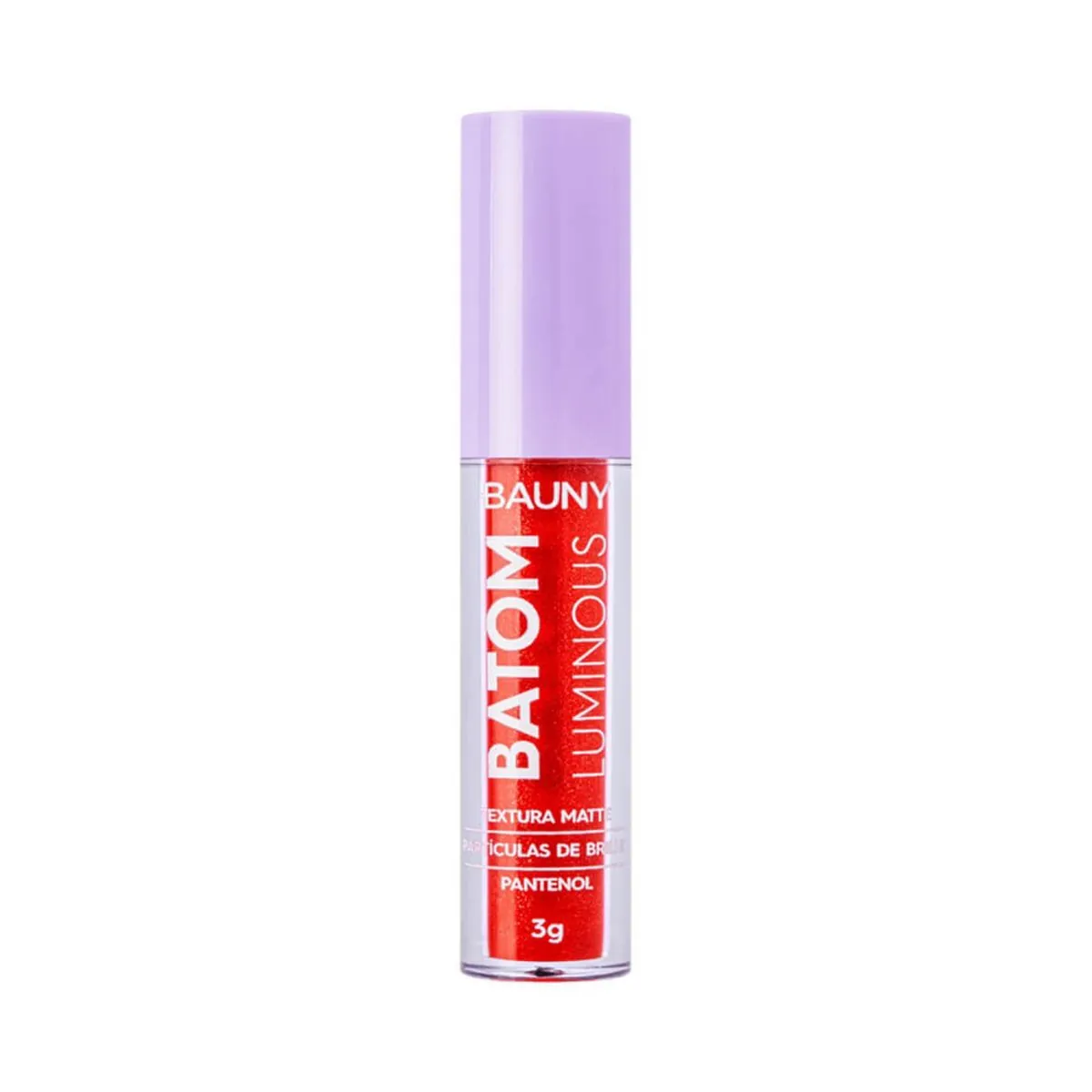 Batom Liquido Bauny Hot Luminous 3g