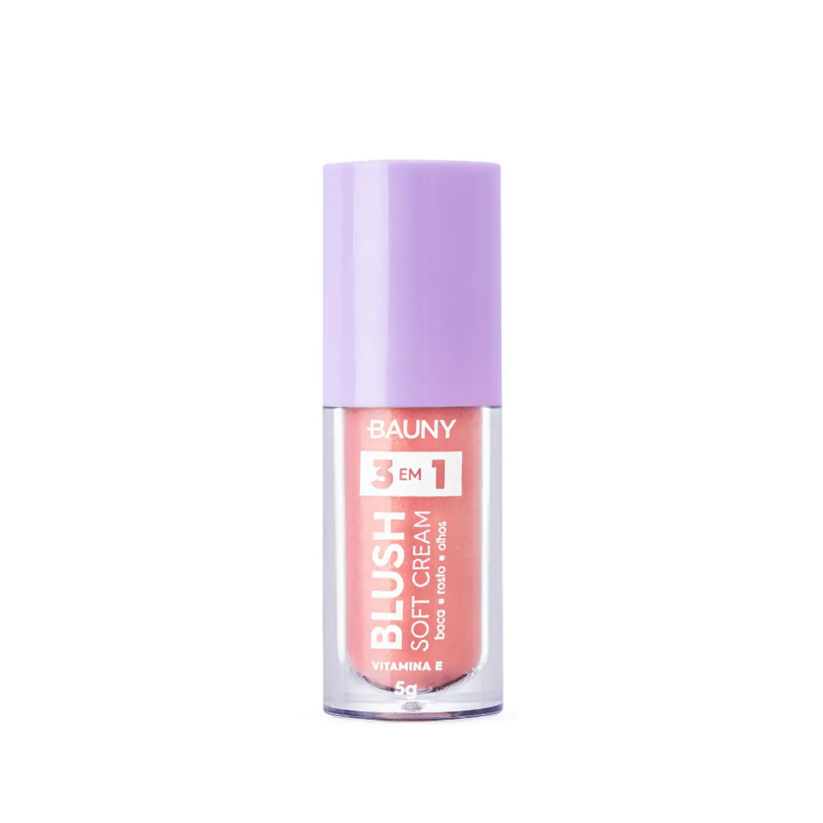Blush Liquido Bauny Soft Cream 3 Em 1 Magic 5g