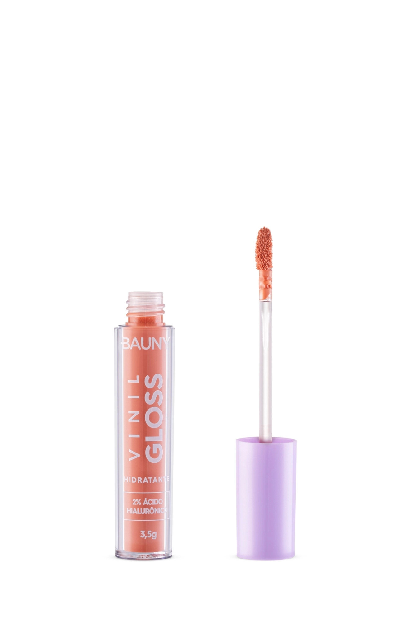 Gloss Labial Bauny Be Light Salmao 3,5g