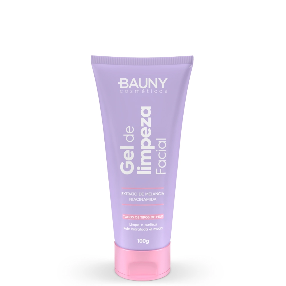 Gel Limpeza Facial Bauny 100ml
