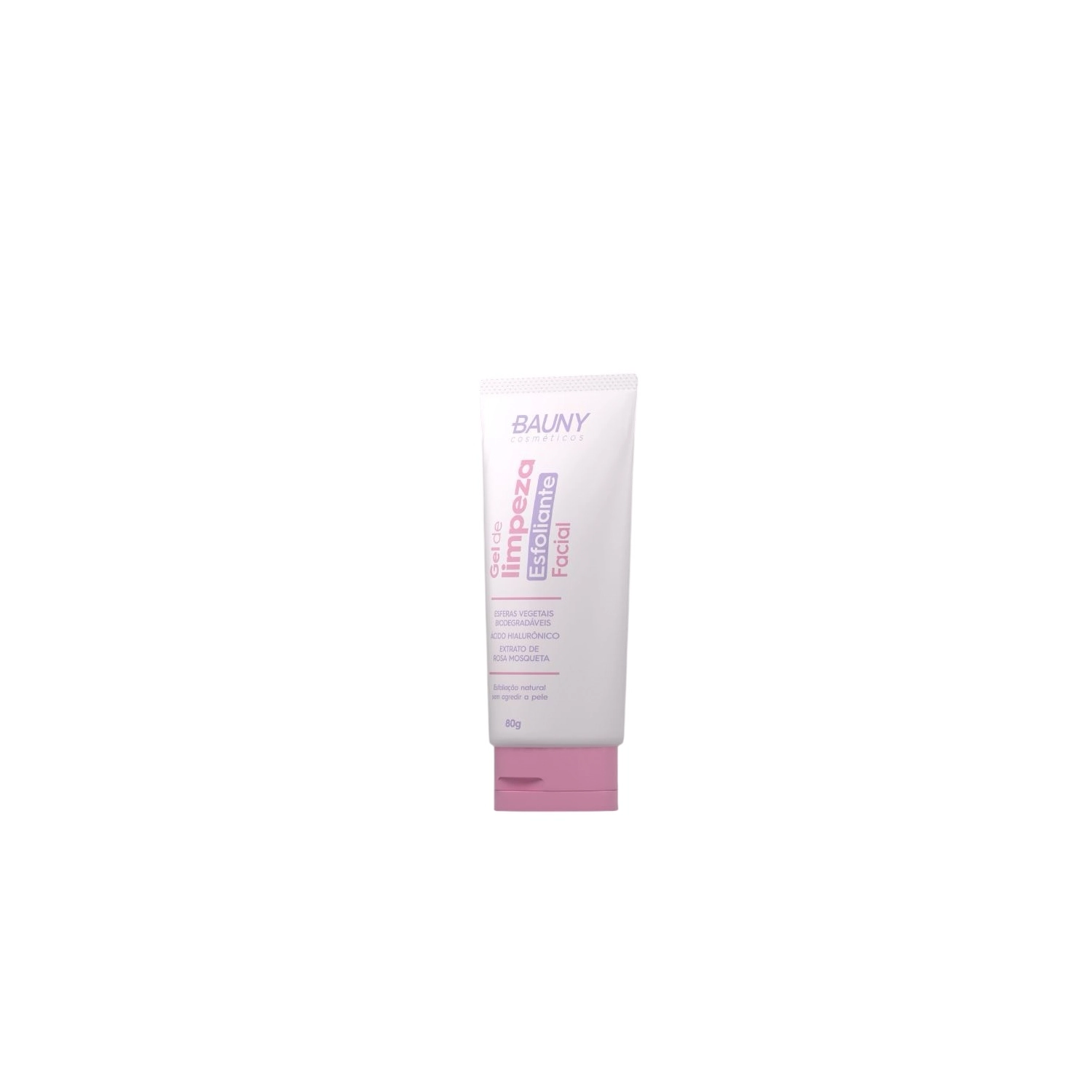 Gel Limpeza Facial Bauny Esfoliante 80ml
