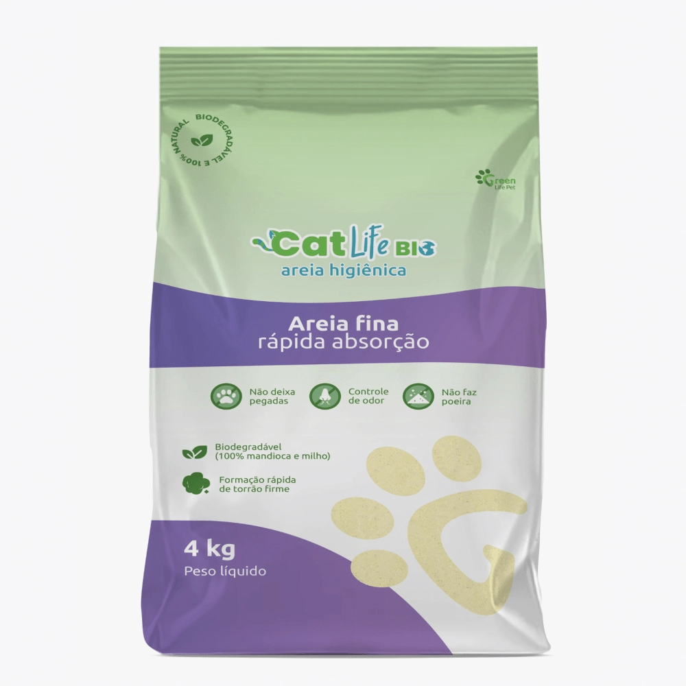 Areia Fina 4kg Cx Com 4 Unidades
