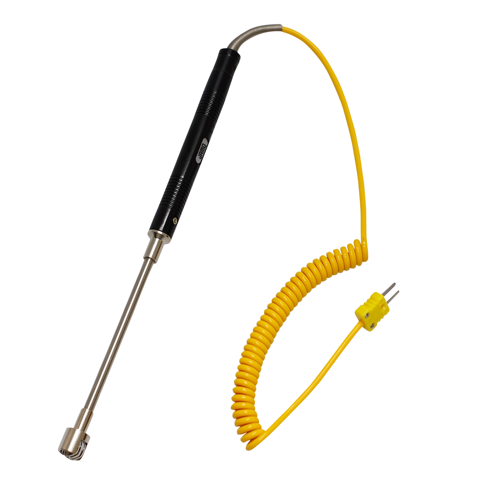Sonda De Superfície De Ação Rápida Com Termopar De Fita Cruzada 500 °c Tipo K