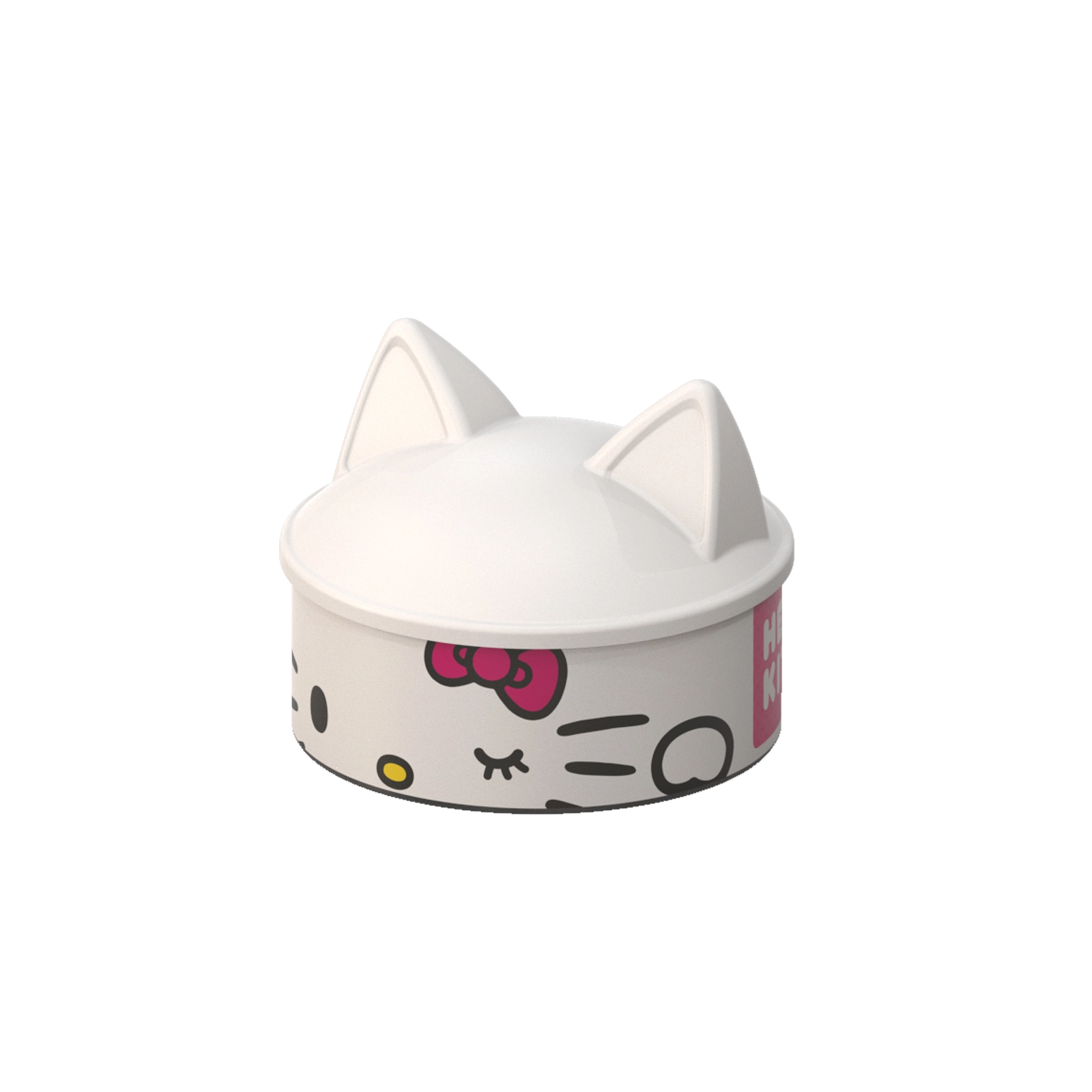 Pote Redondo Hello Kitty Orelha 0,37lt