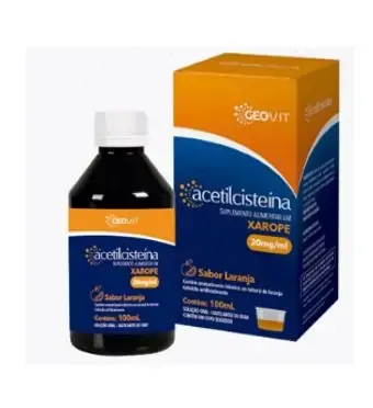 Acetilcisteina 20mg/ml Xpe Laranja 100ml Geovit