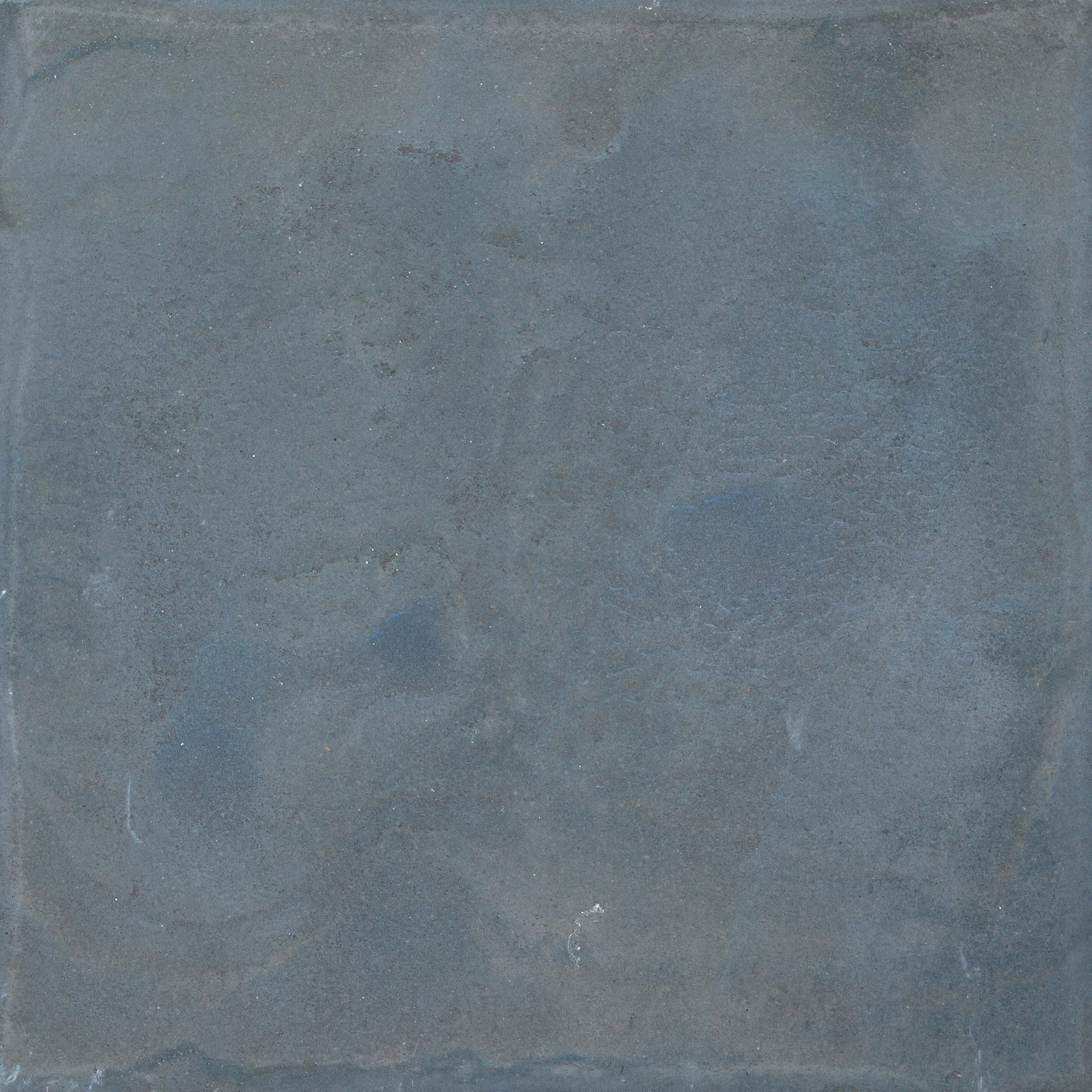 Ladrilho Hidráulico Quadrado Liso Azul 20x20cm Oficina Yby