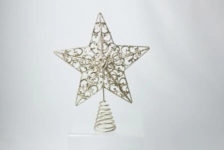 Estrela Ponteira Decorativa Ch 25x30cm Dg756 Tok Da Casa