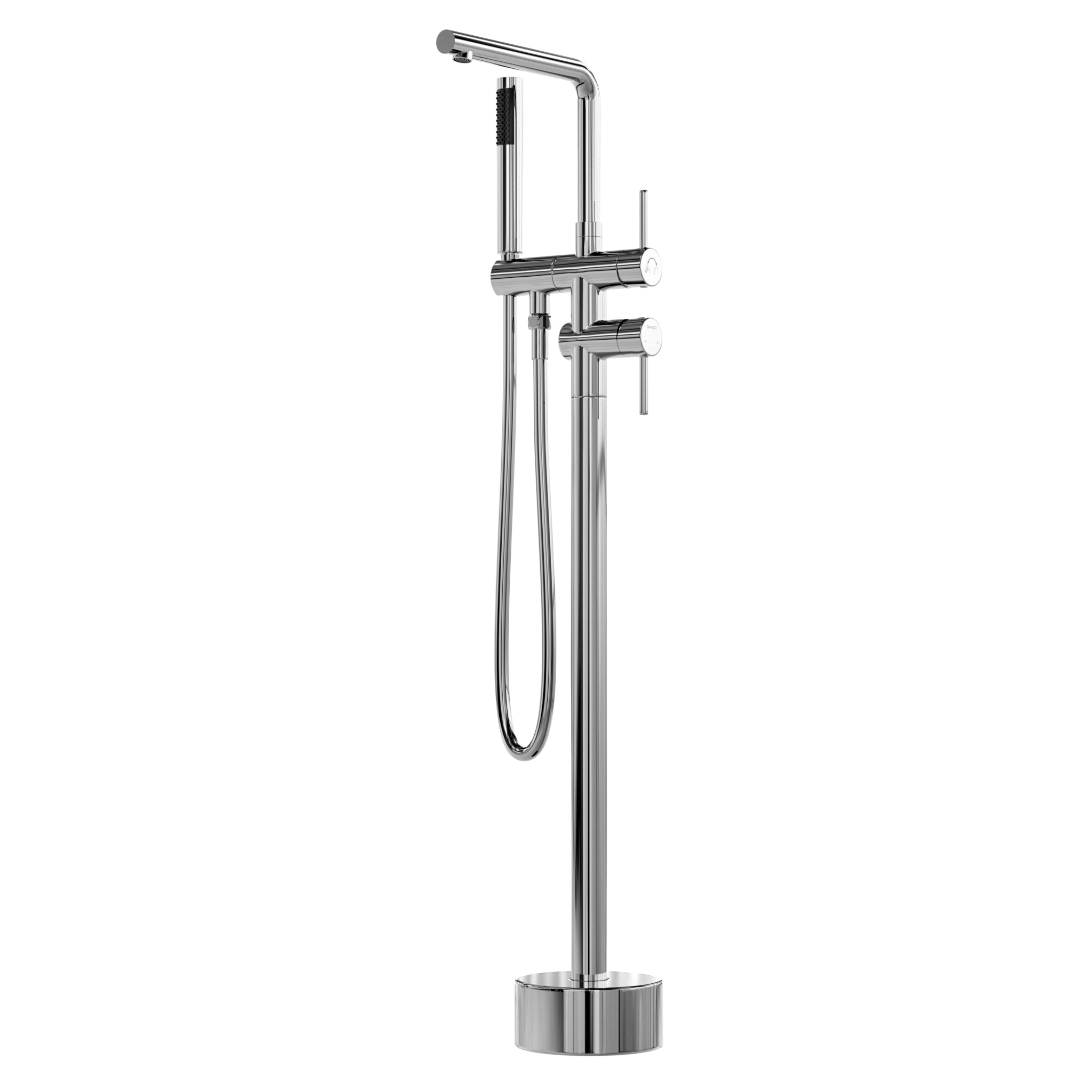 Monocomando Para Banheiras Cromado