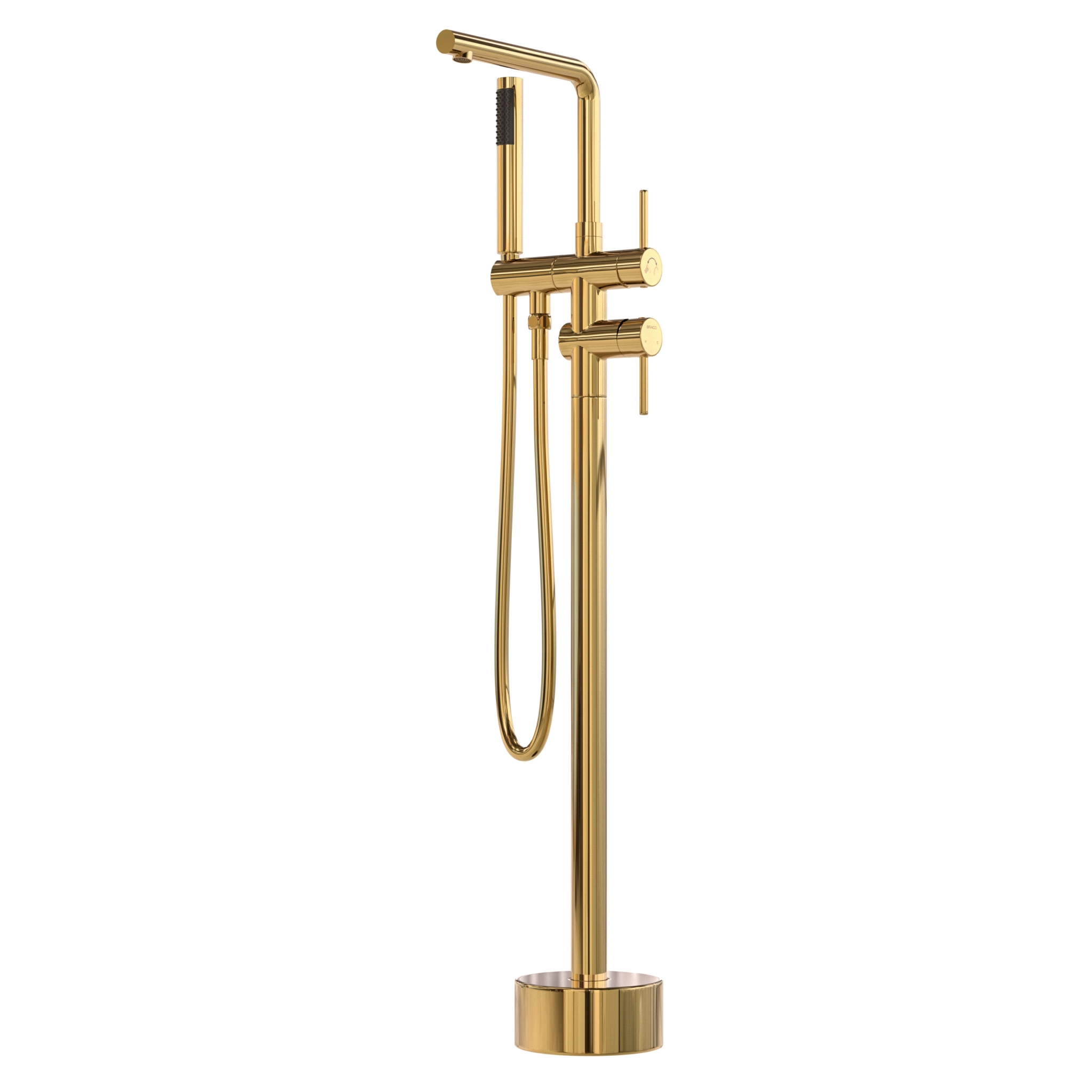 Monocomando Para Banheiras Dourado