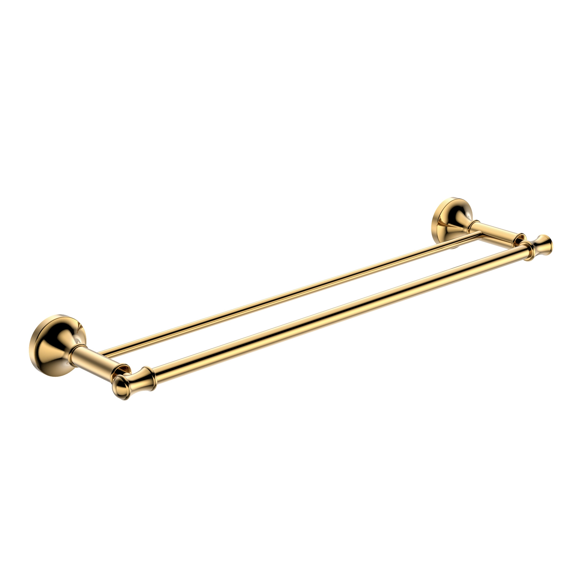 Toalheiro Duplo St. Claire Dourado