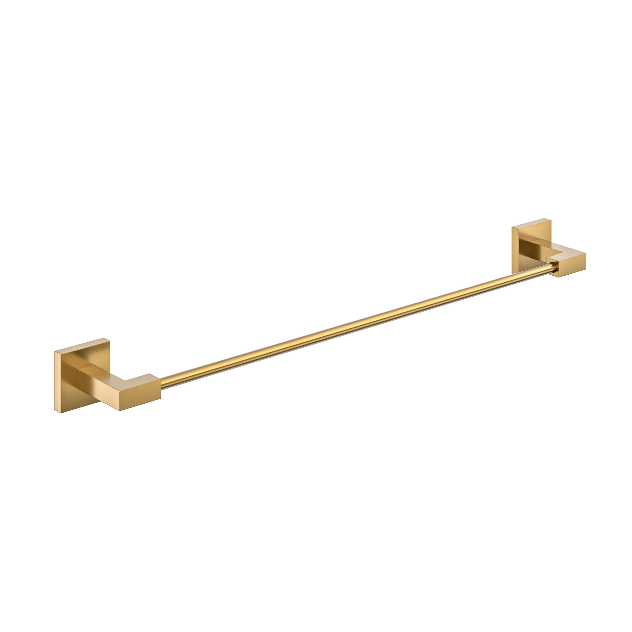 Toalheiro Simples Vercci Dourado Escovado