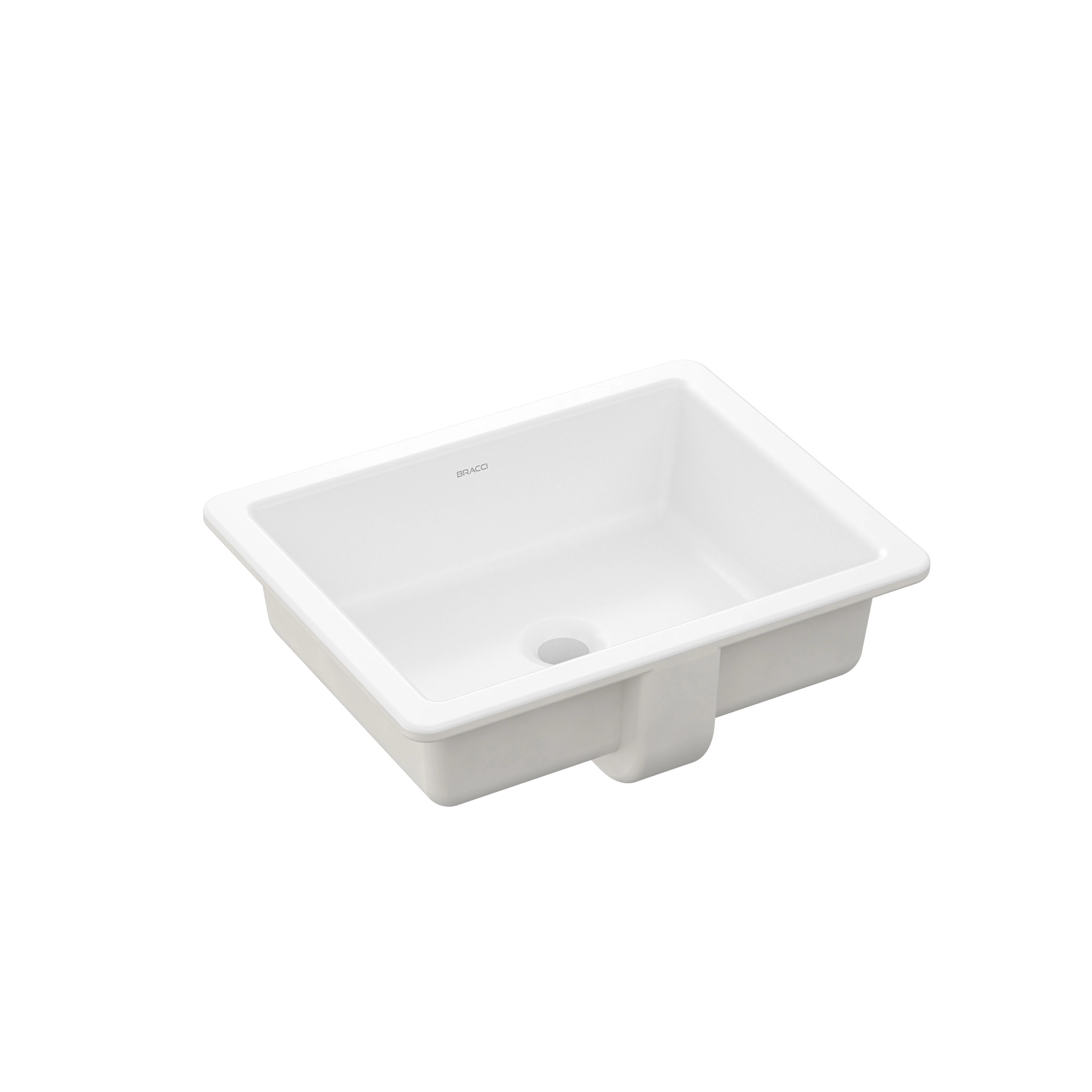 Cuba Ventti De Embutir 50cm Branco Brilho