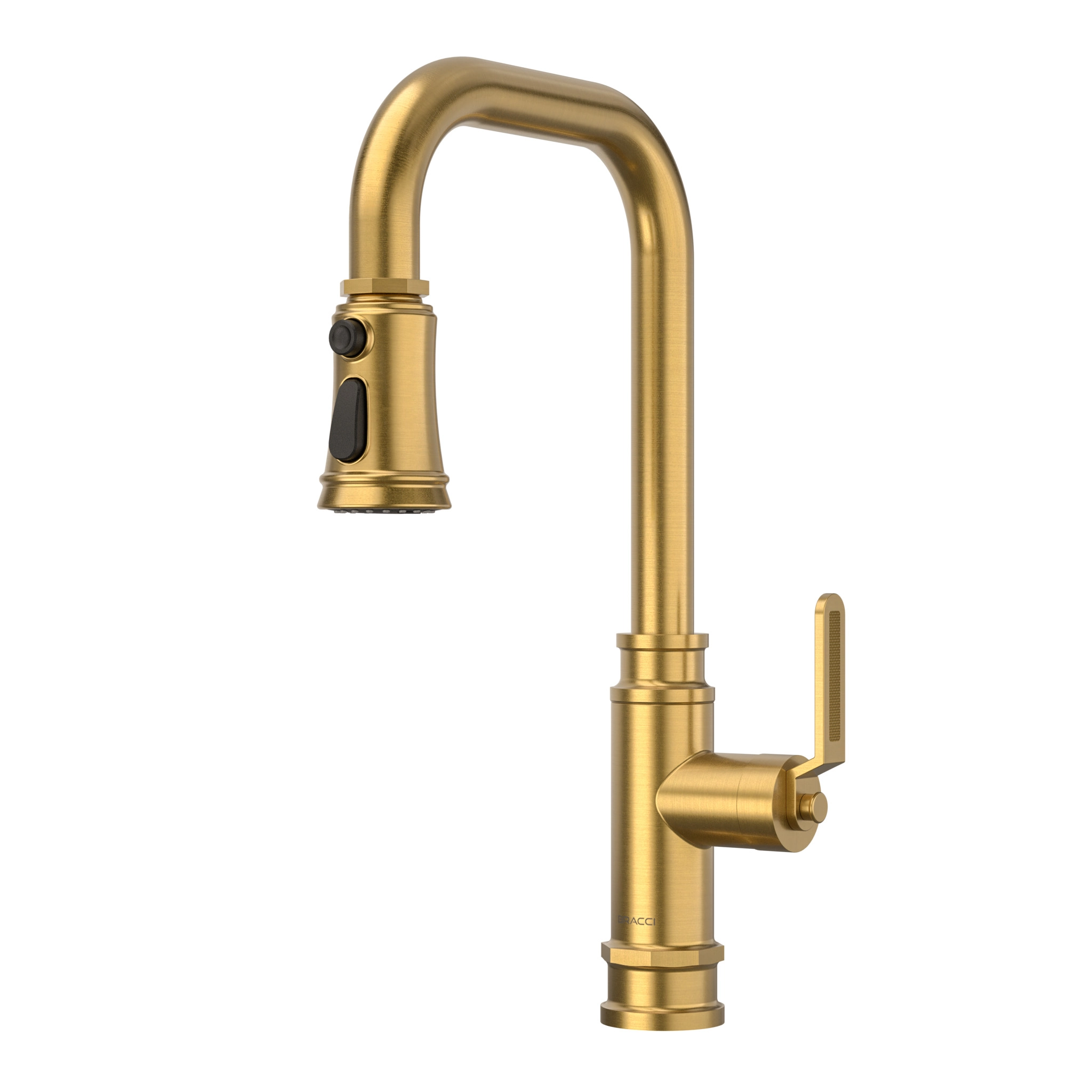Monocomando Industrial Dourado Escovado