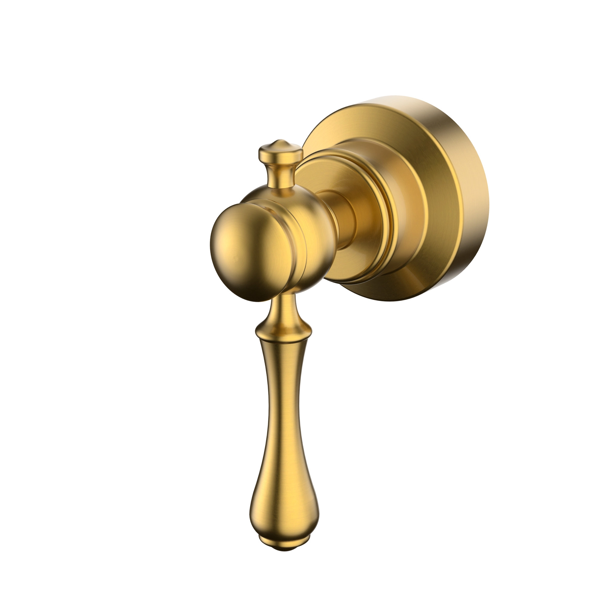 Acabamento De Registro St Claire Dourado Escovado