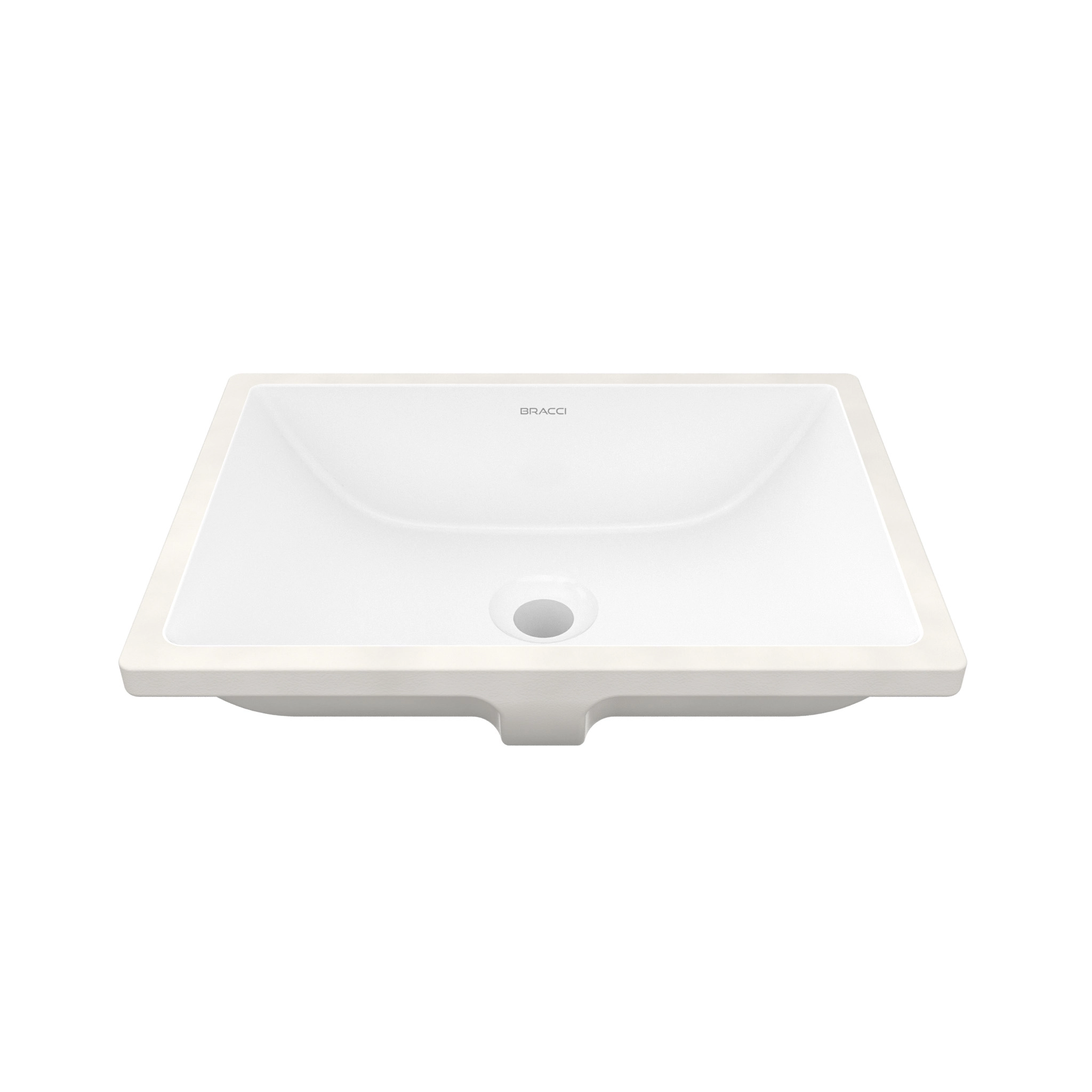 Cuba Ventti De Embutir 48cm Branco Brilho