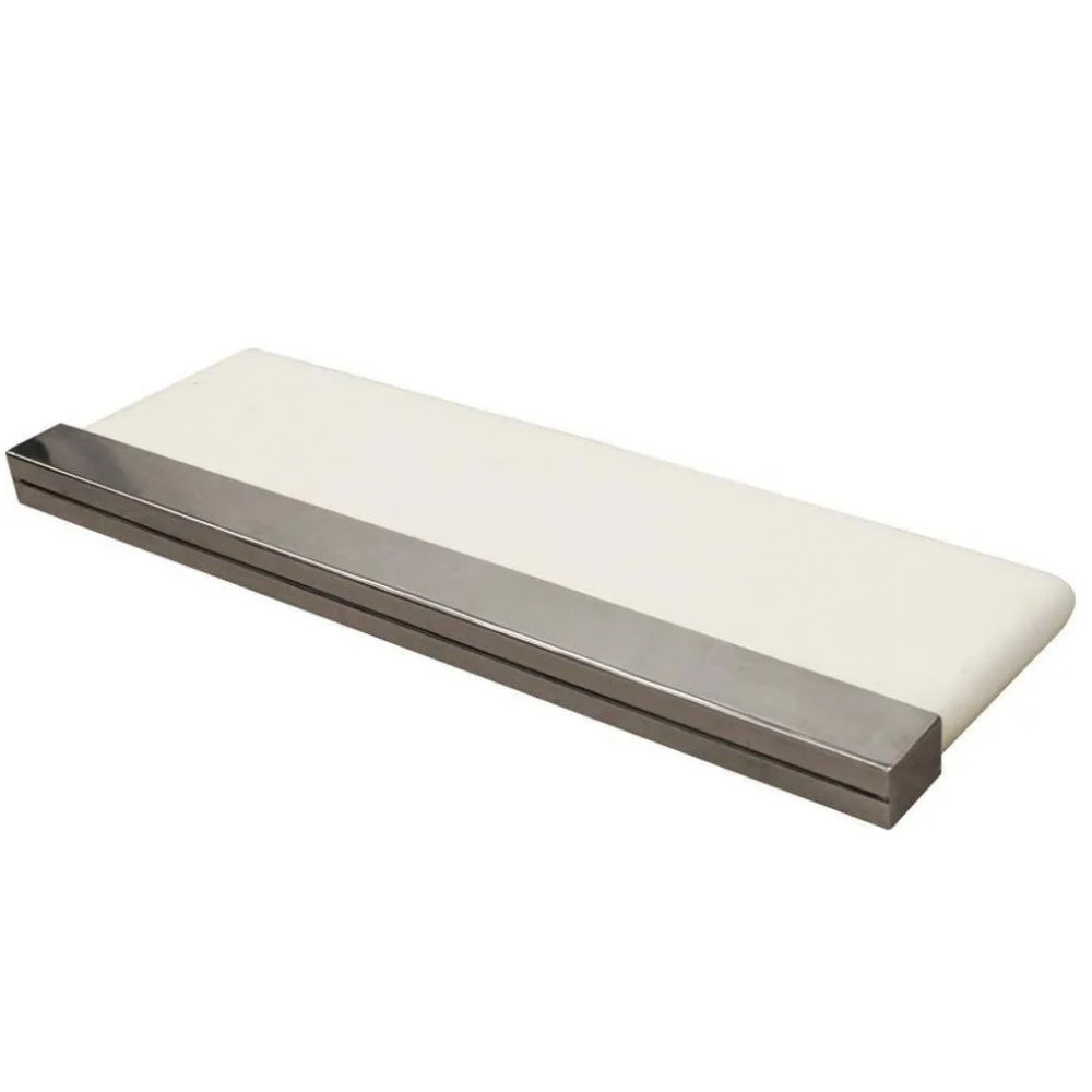 Cascata 60cm De Embutir Na Parede Com Acabamento Em Aço Inox Para Piscina