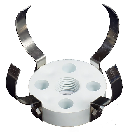 Adaptador Garra 7 A 12cm Encaixe Para Refletor Led Piscina Rosca 25mm - Brustec