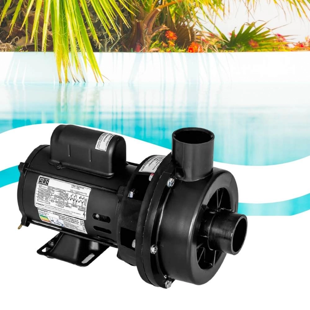 Motobomba Hmc-3 3/4cv Monofásica Para Piscinas, Banheiras, Hidromassagens, Ofurôs, Cascatas E Spas 110/220v - Nautilus
