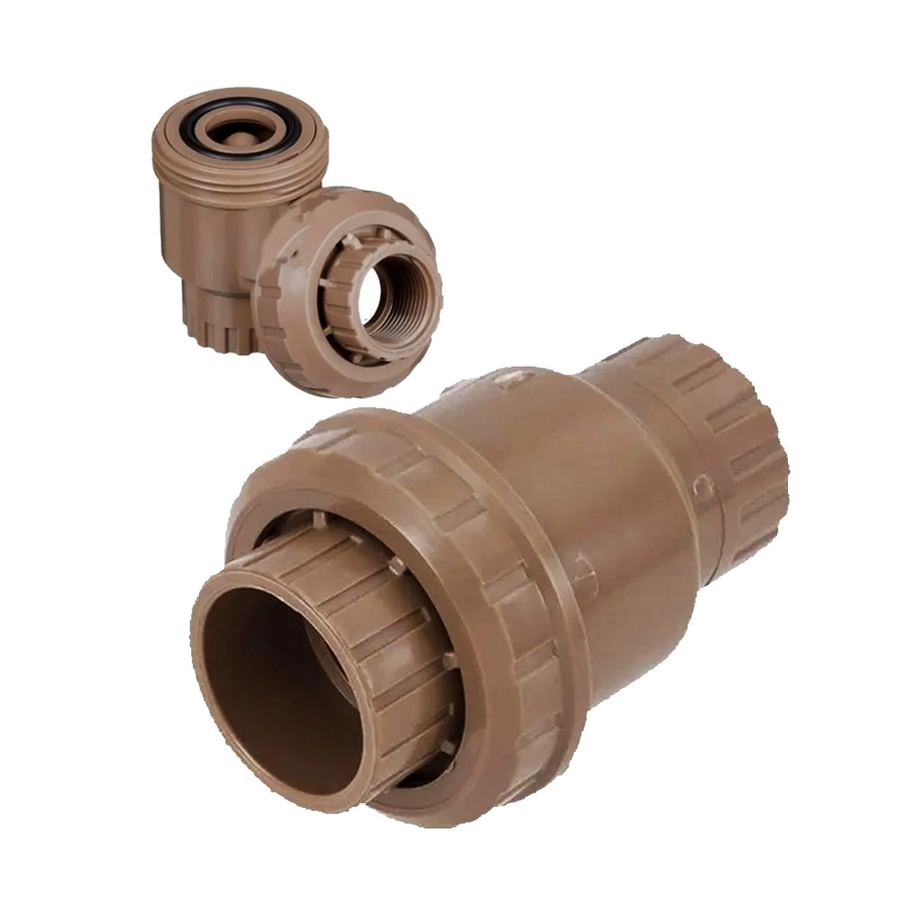 Válvula De Retenção Soldável 32mm Pvc Marrom Higiban