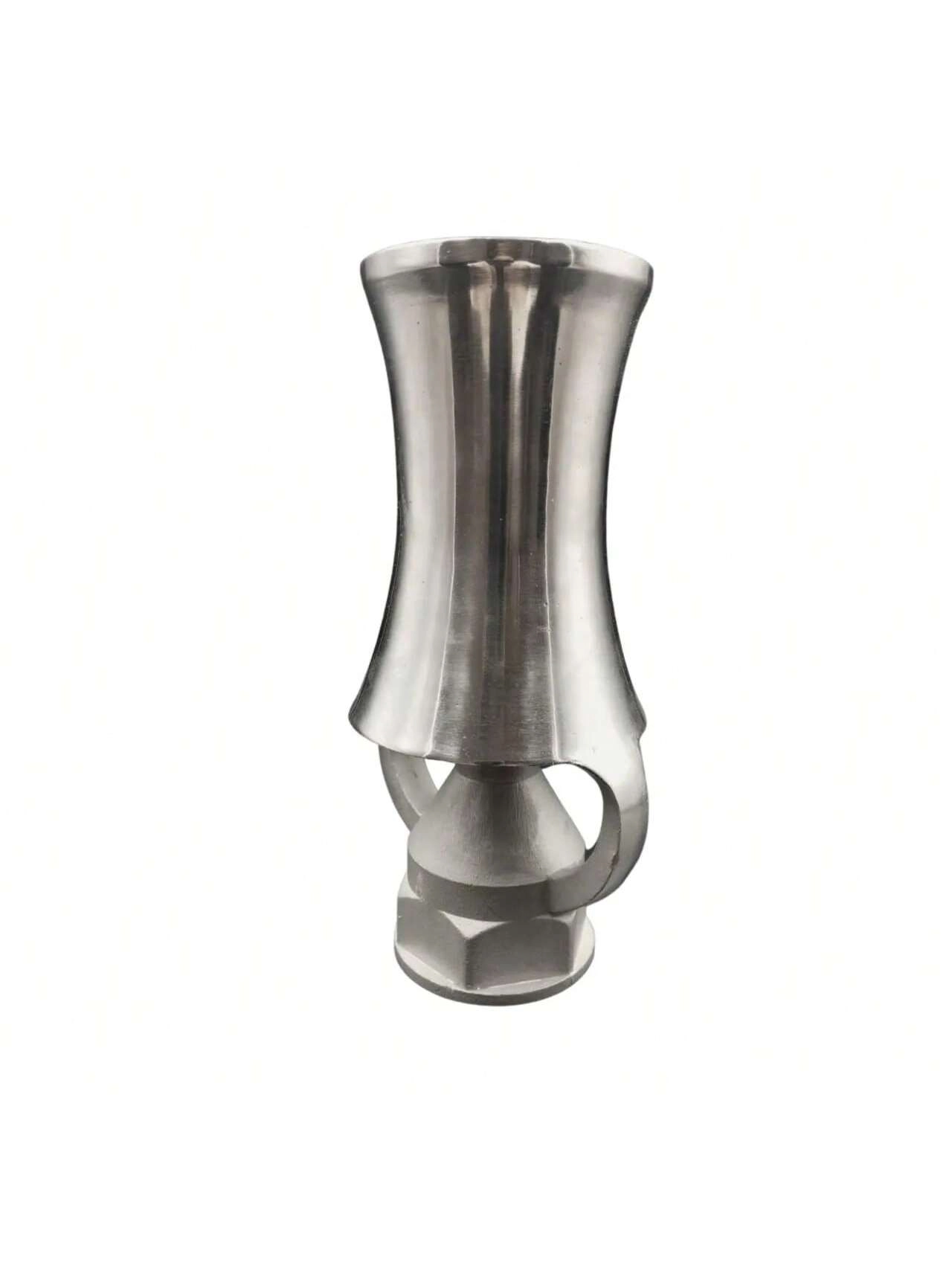 Bico Geiser Em Aço Inox Para Fonte, Chafariz E Lagos Efeito Espuma Champagne 71 Mm Entrada Rosca De 1.1/2"