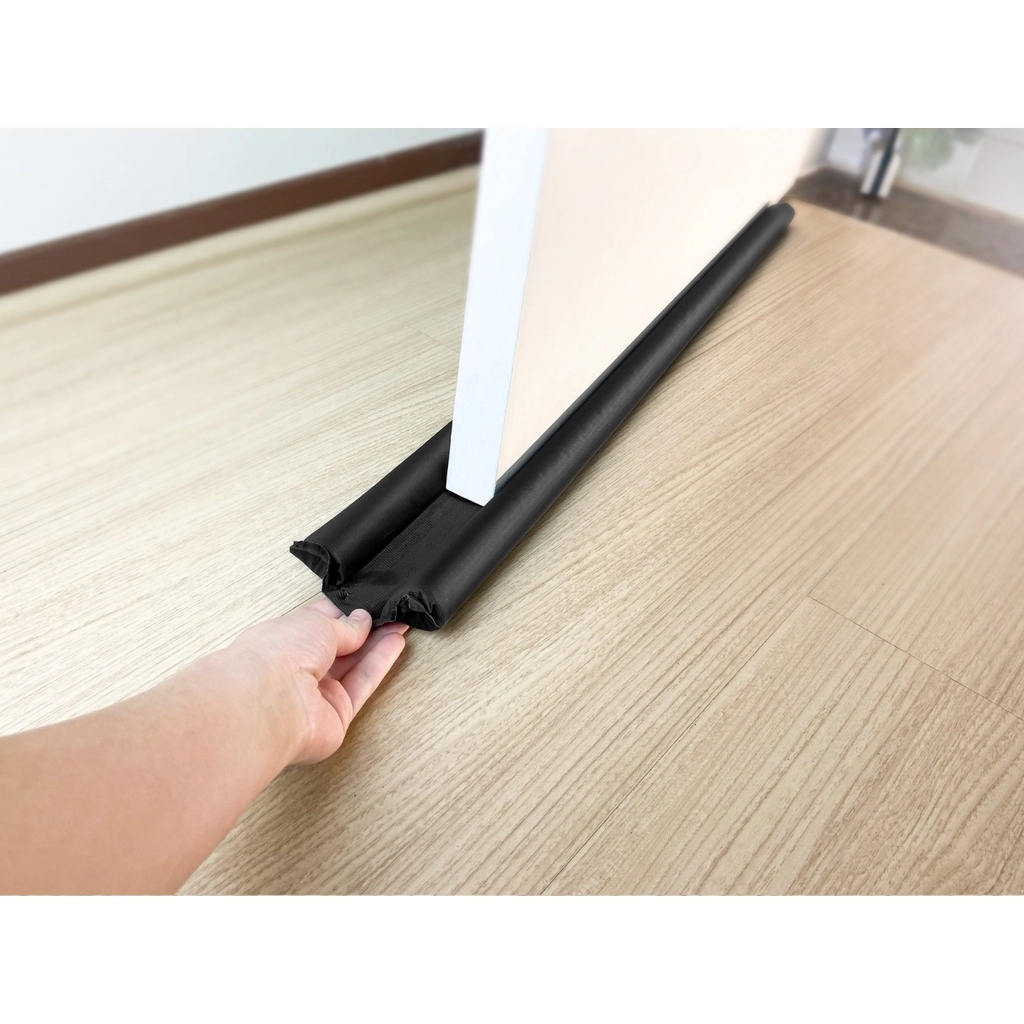 Protetor Rolinho Veda Porta Impermeável - Vários Tamanhos - Preto - 90 Cm