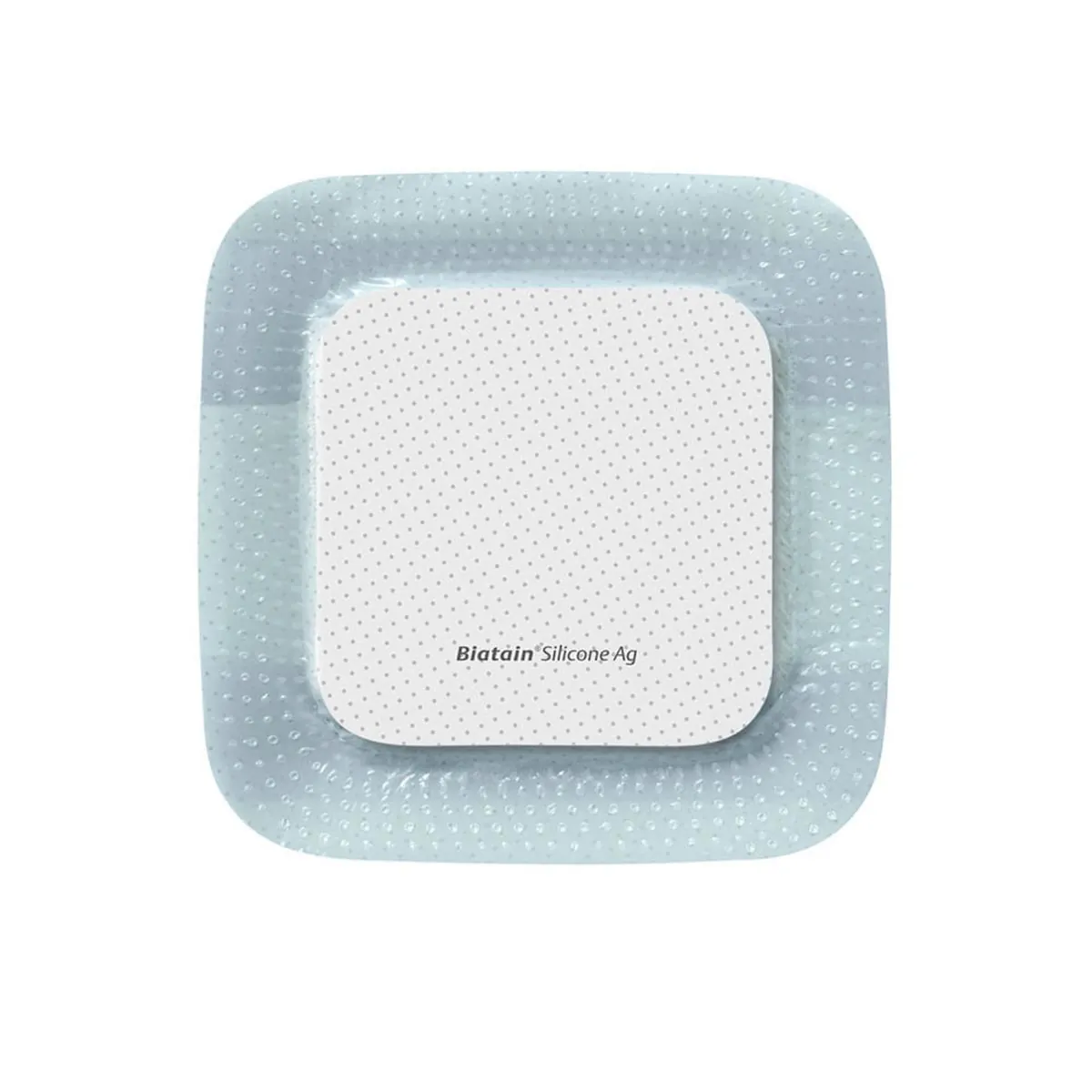 Kit Curativo Biatain Silicone Ag 10x10 - 5 Unidades