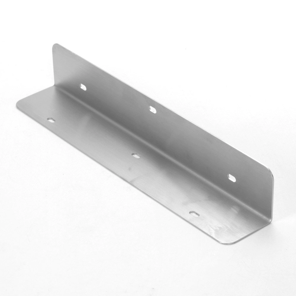 Cantoneira Fixação Para Prateleira Madeira/granito-inox 30 Cm