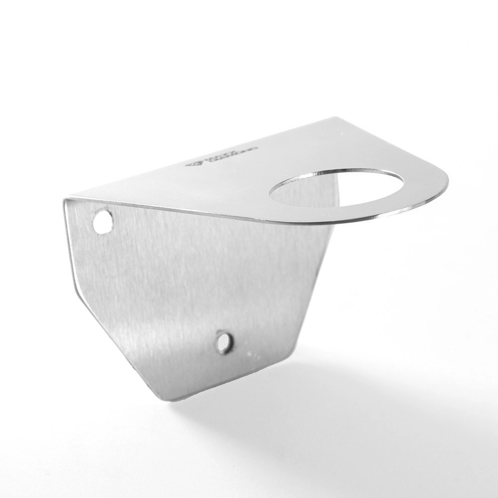 Suporte Sabonete Líquido Álcool Gel Parede Para Gargalo Inox X1