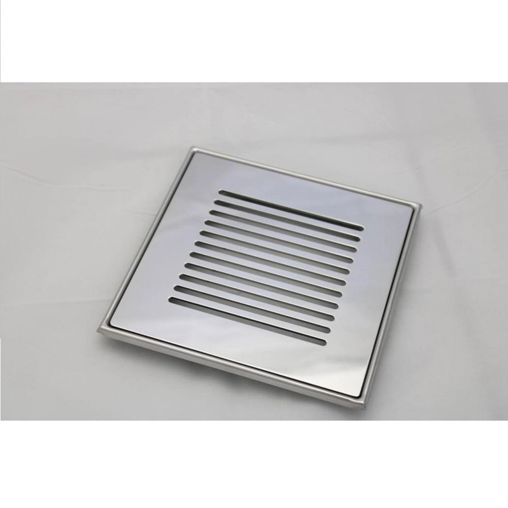 Grelha Com Base Invinox 10 X10 Listras 4006/1.c - Polido
