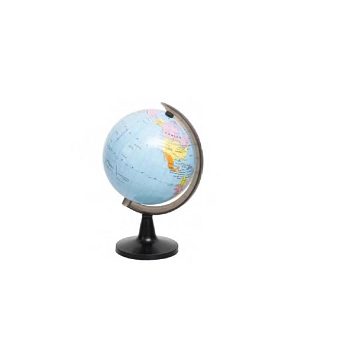 Globo Terrestre Plast 10,6cm Ref.yp7783