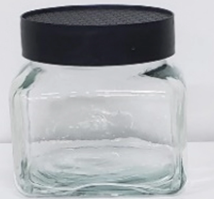 Pote Vidro Quadrado Liso 1l 00045 Viva
