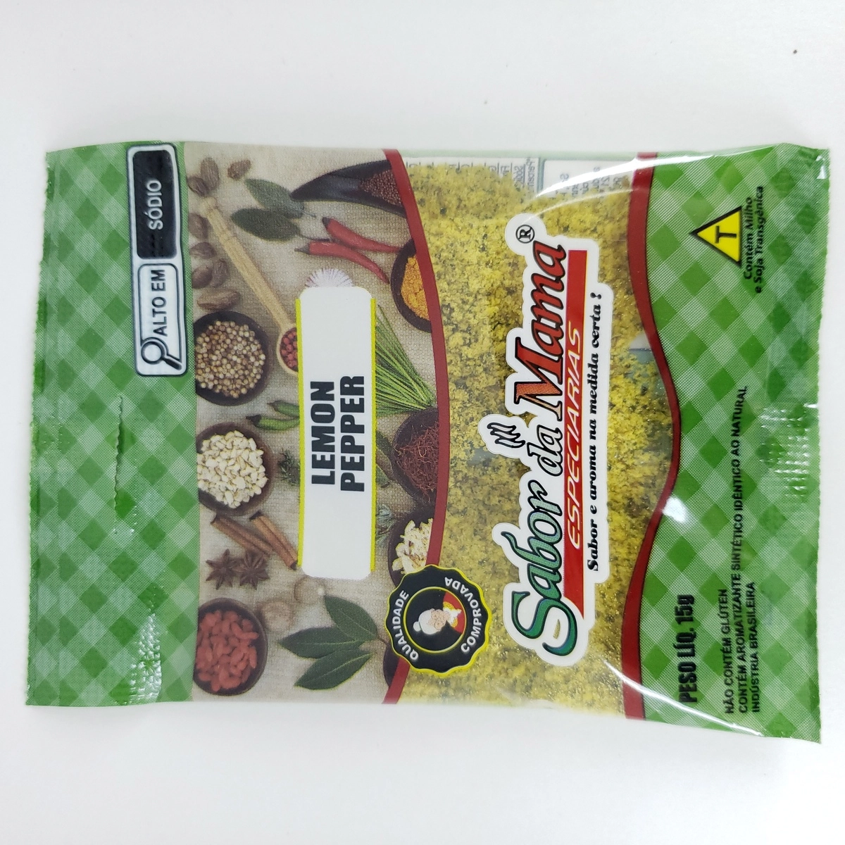 Lemon Pepper Sabor Da Mama 15g