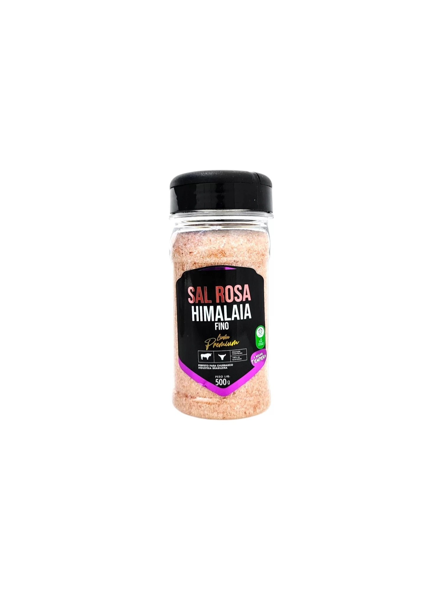 Sal Rosa Himalaia Fino Sabor Da Mama 500g