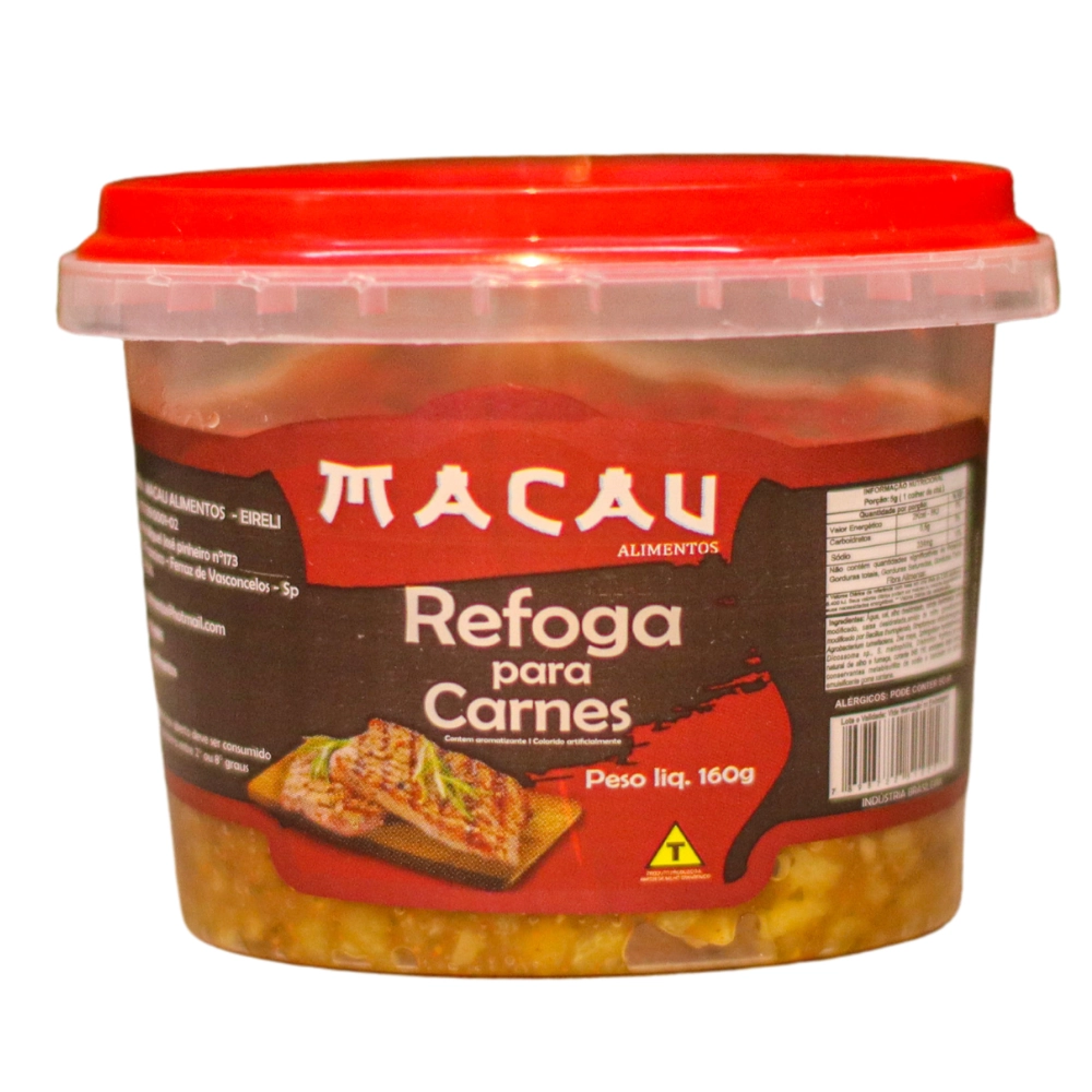 Refoga P/ Carnes Macau Pote 160g